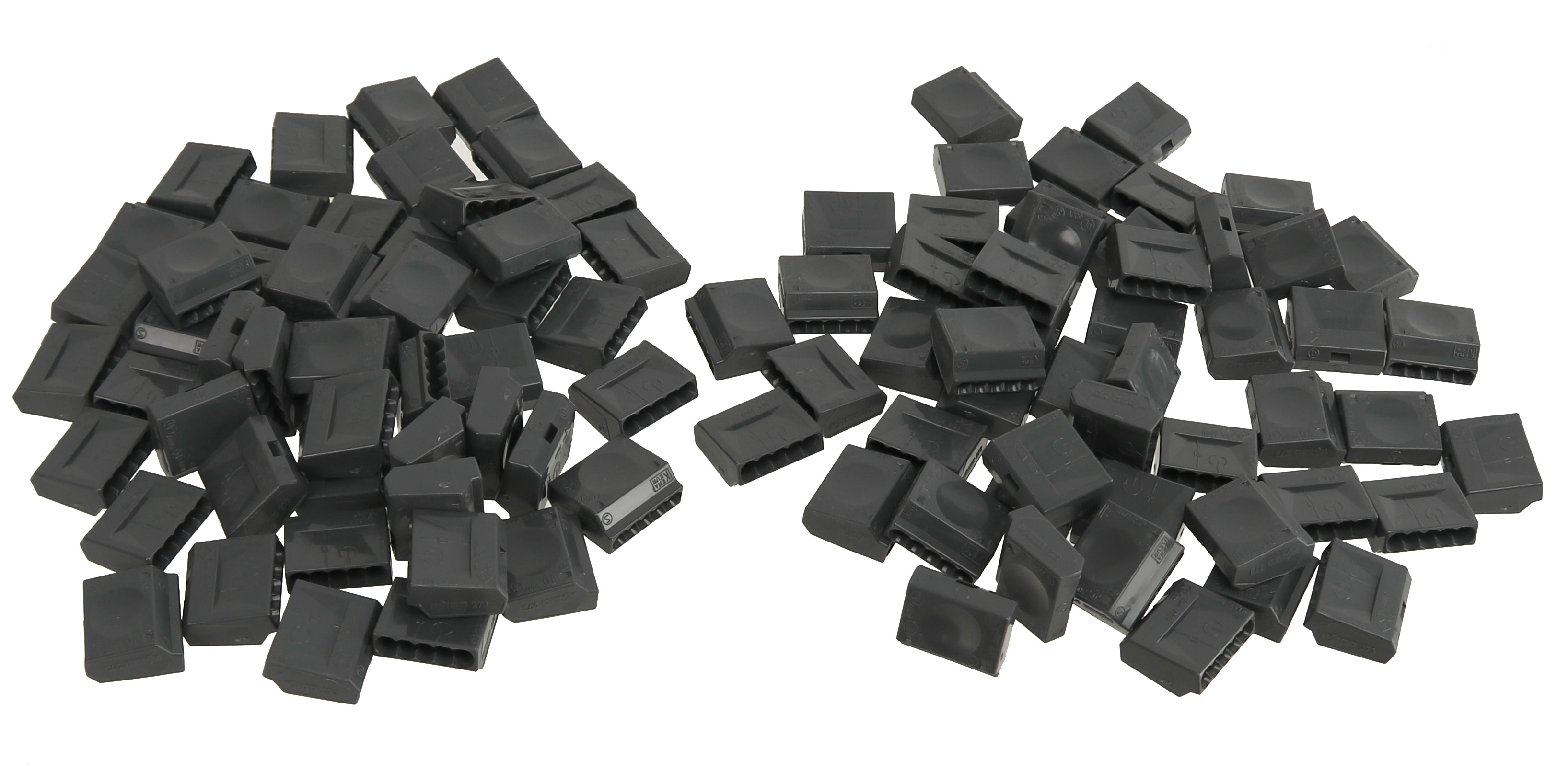 WAGO Steckklemmen, 273-105, 5-polig, 2,5 mm², 100 Stück Wago, Steckklemmen, 273-105, 5-polig, 2,5 mm², 100 Stück