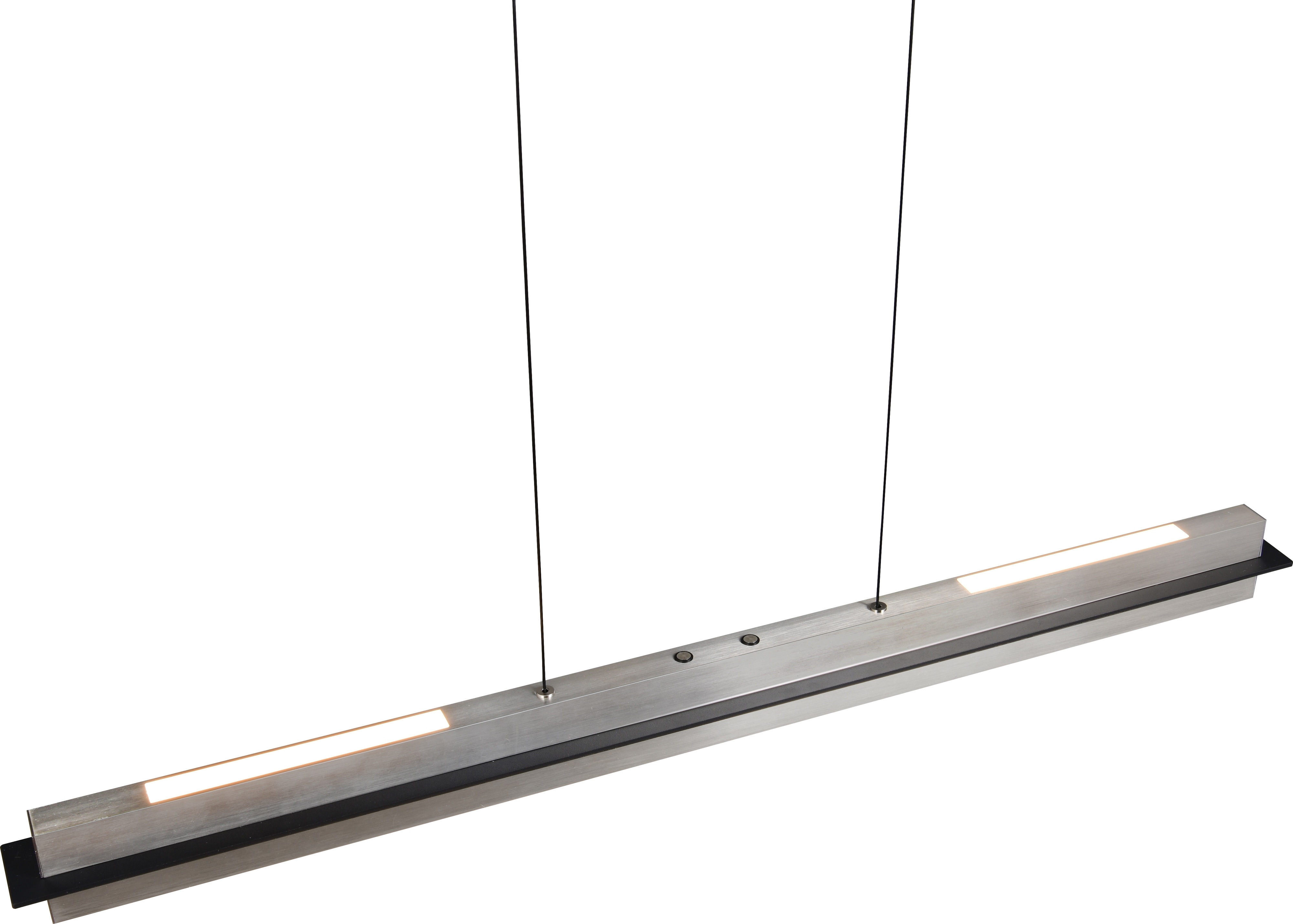 TRIO LED-Pendelleuchte EMERSON 346710107, 22 W, 2500 lm, nickel TRIO LED-Pendelleuchte EMERSON 346710107, 22 W, 2500 lm, nickel