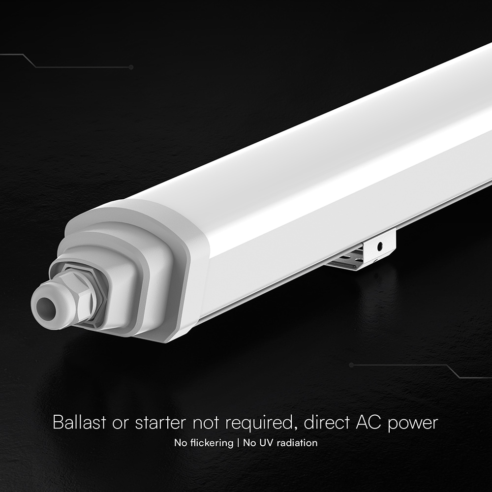 V-TAC LED-Deckenleuchte VT-233926, EEK: E, 18W, 2160lm, 6500K, 120°, IP65 V-TAC LED-Deckenleuchte VT-233926, EEK: E, 18W, 2160lm, 6500K, 120°, IP65