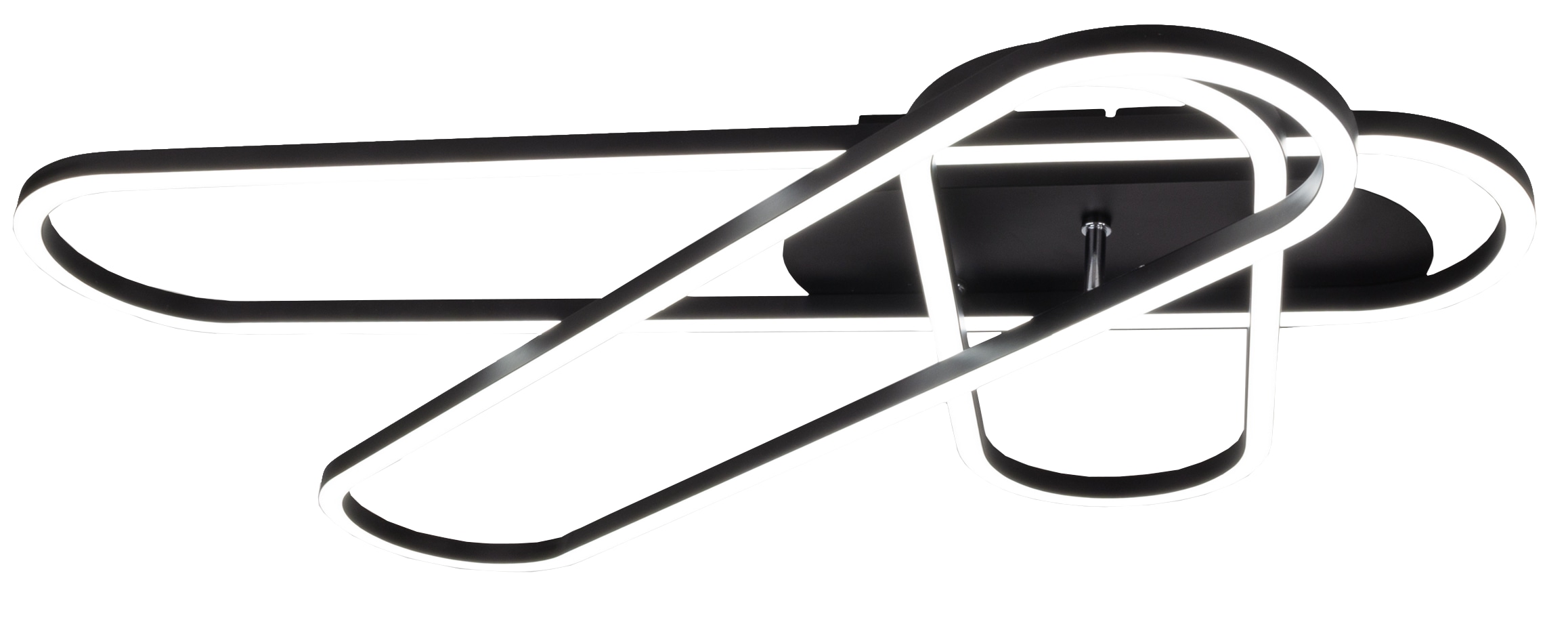 NÄVE LED-Deckenleuchte 1405822, 48W, 7200lm, CCT, schwarz