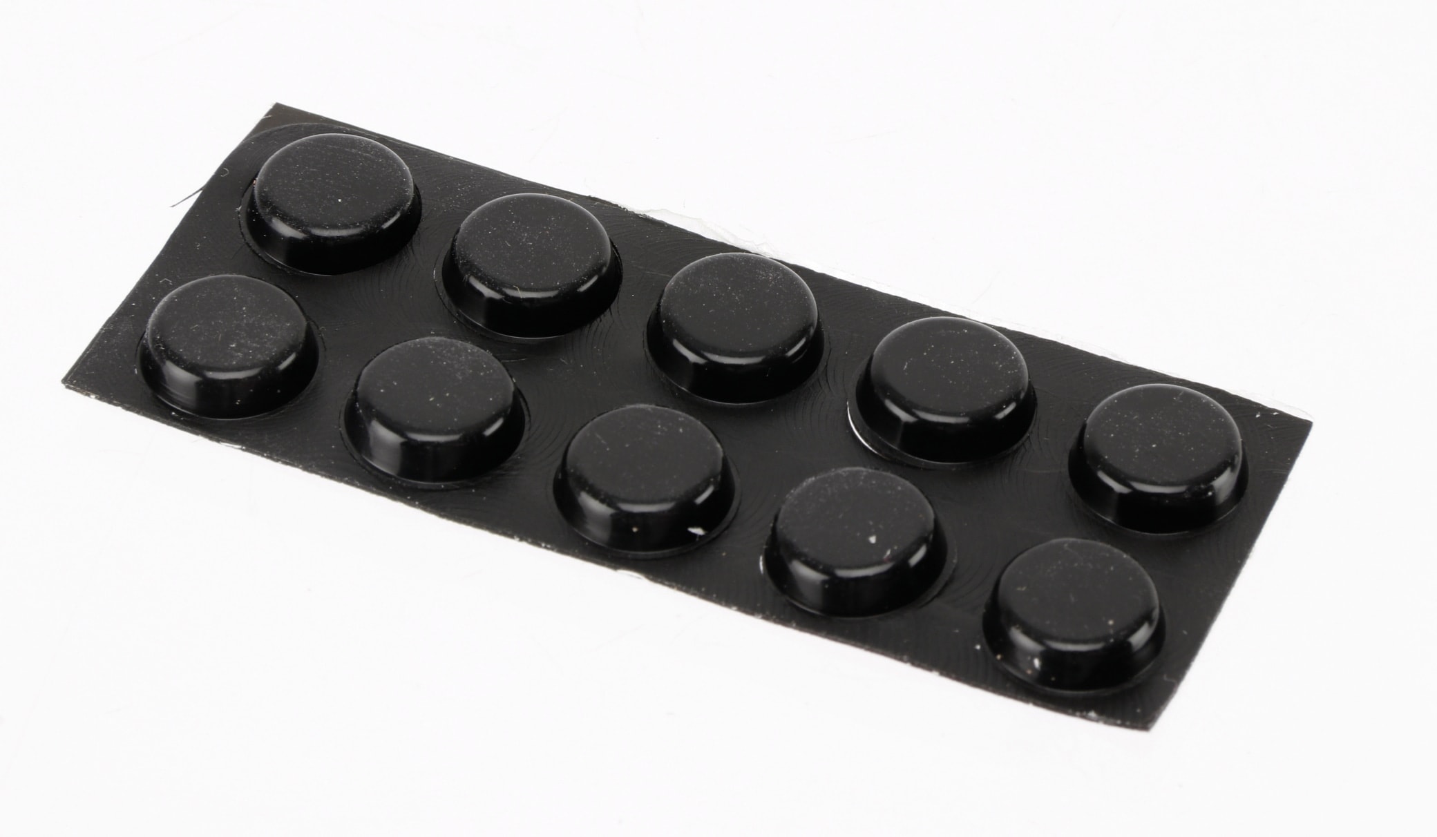 Gerätefuß, 12x3mm, selbstklebend, 10St. Gerätefuß, 12x3mm, selbstklebend, 10St.
