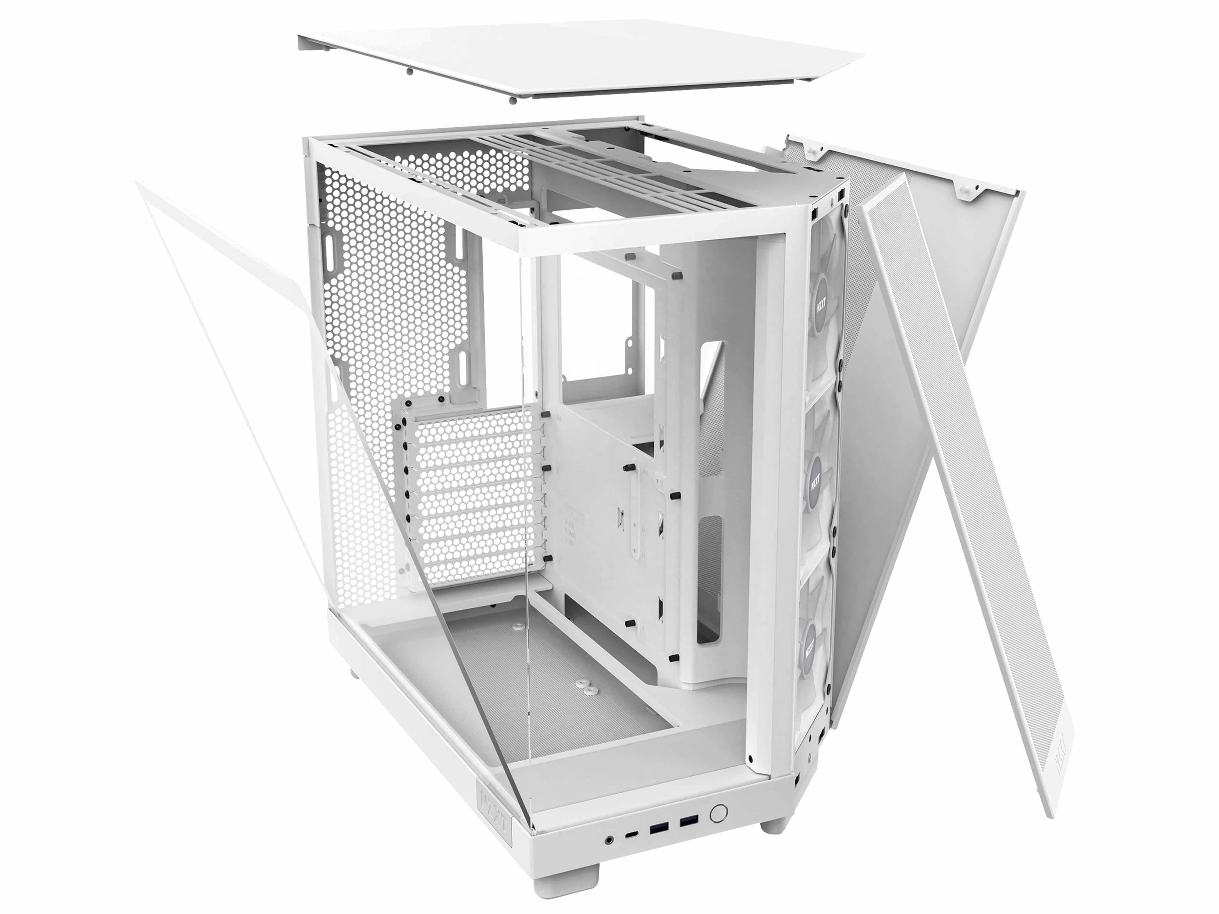 NZXT Midi Tower H6 Flow RGB weiß NZXT Midi Tower H6 Flow RGB weiß