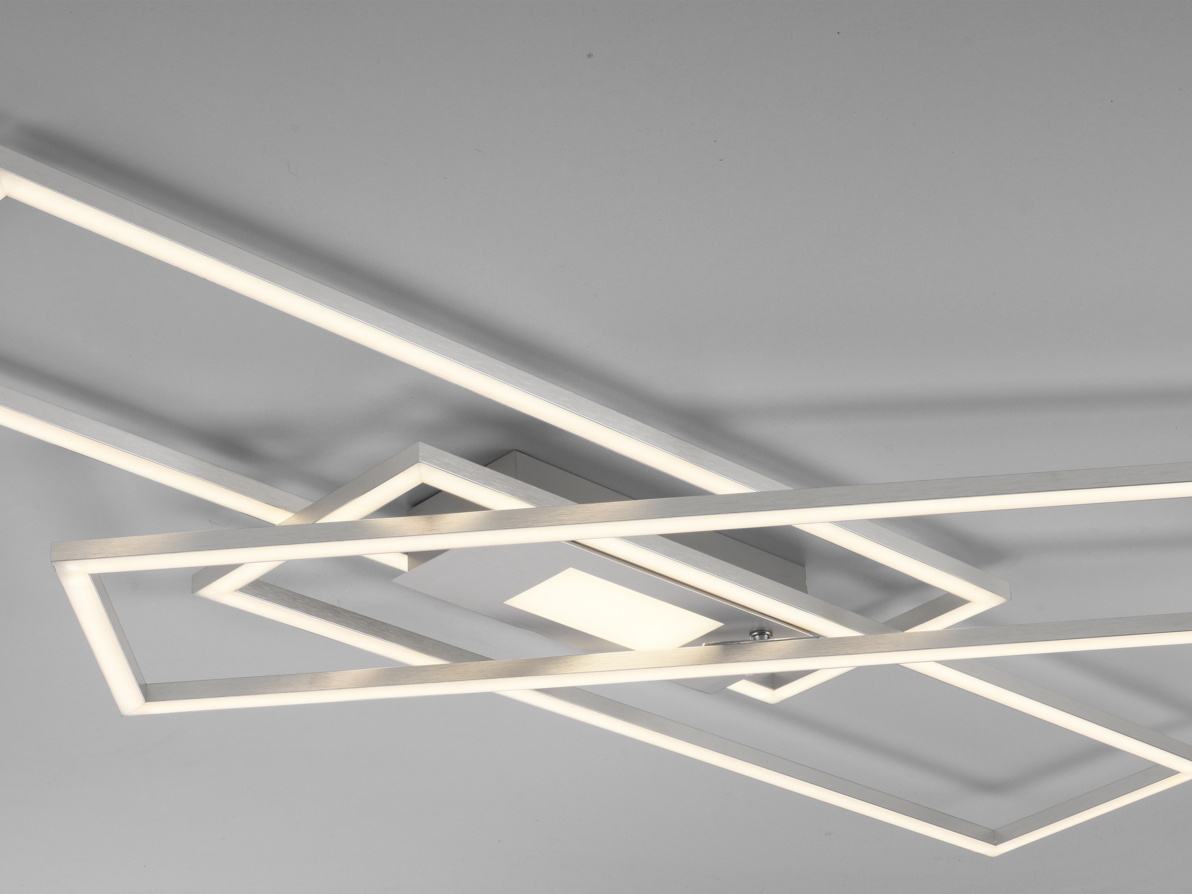 JUST LIGHT LED-Deckenleuchte 14693-55, 45W, 5500lm, silber JUST LIGHT LED-Deckenleuchte 14693-55, 45W, 5500lm, silber