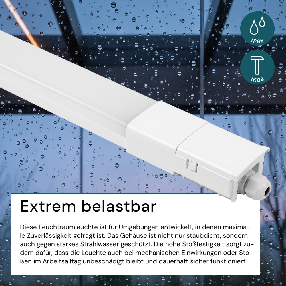 LUXULA LED-Feuchtraumleuchte, EEK: E, 32W, 3616lm, 4000K, 1200mm LUXULA LED-Feuchtraumleuchte, EEK: E, 32W, 3616lm, 4000K, 1200mm