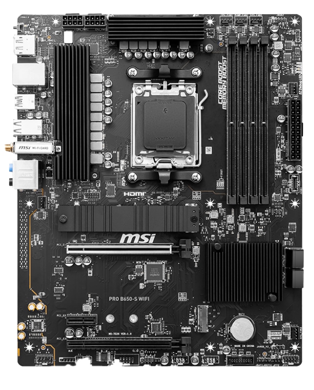 MSI Mainboard PRO B650-S Wifi MSI Mainboard PRO B650-S Wifi