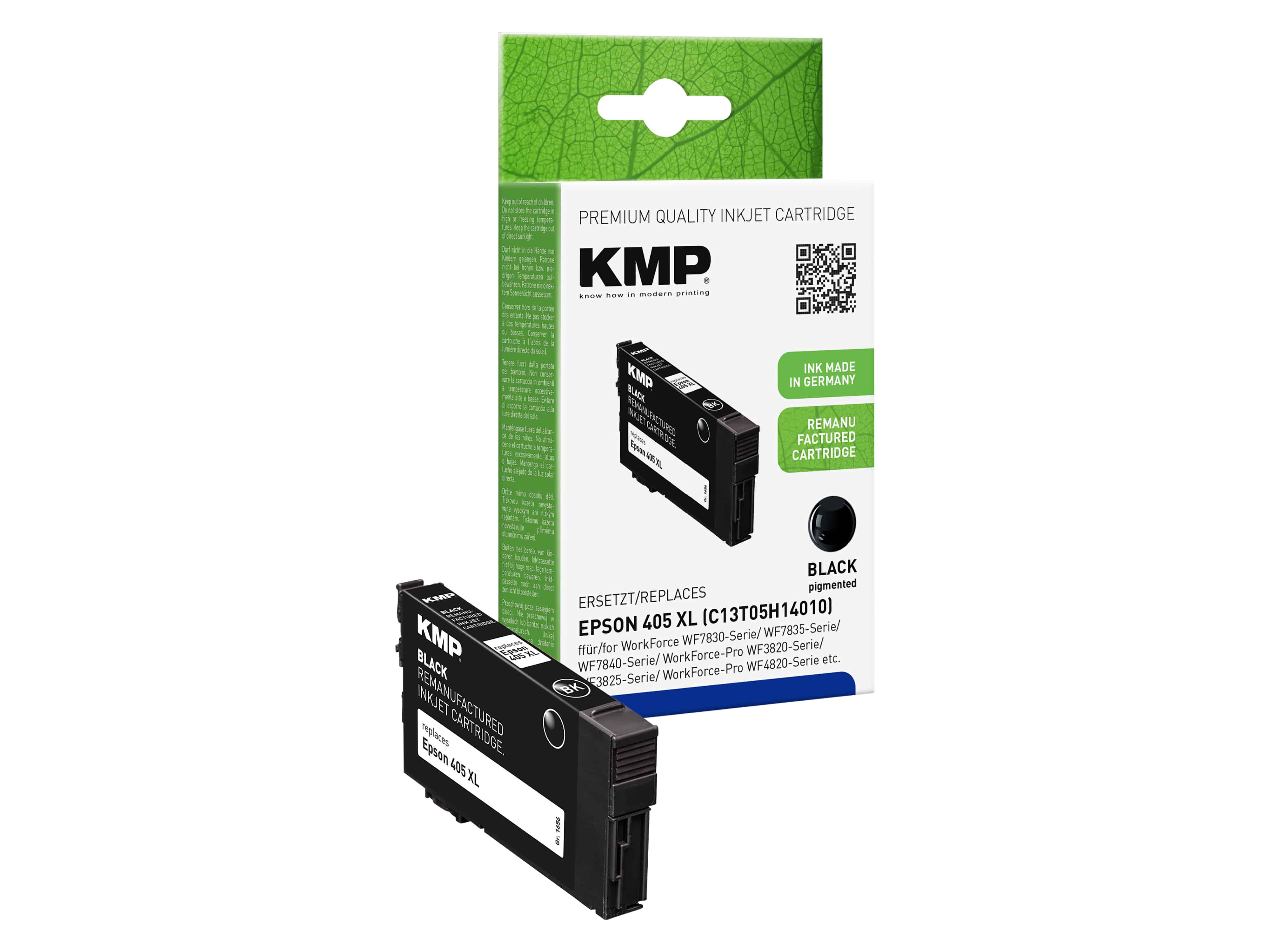 KMP Tintenpatrone 1656,4001, kompatibel zu Epson 405XL schwarz
