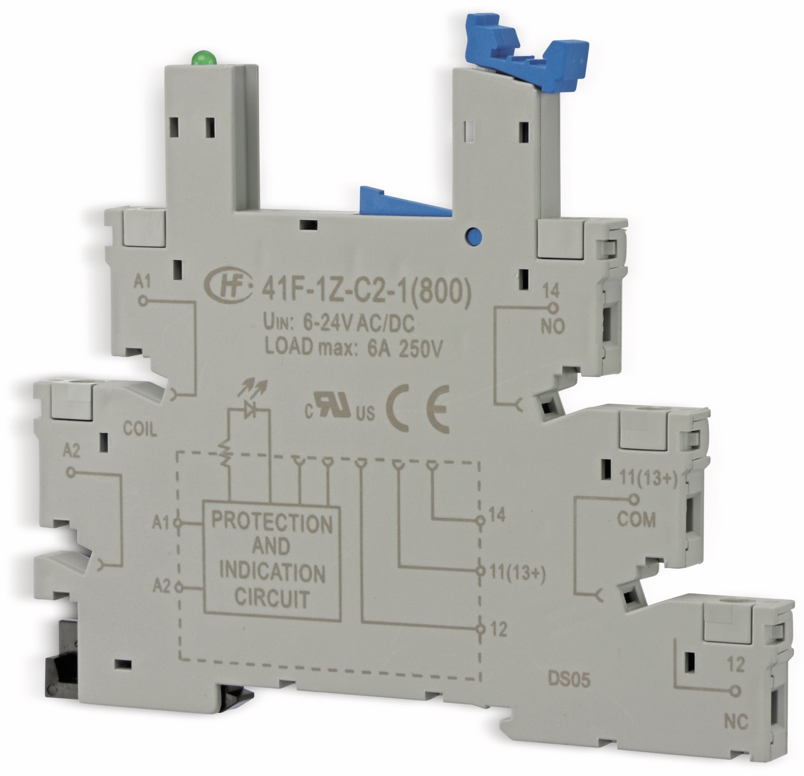 HONGFA Relaisfassung HF41-1Z-C2-1 HONGFA Relaisfassung HF41-1Z-C2-1