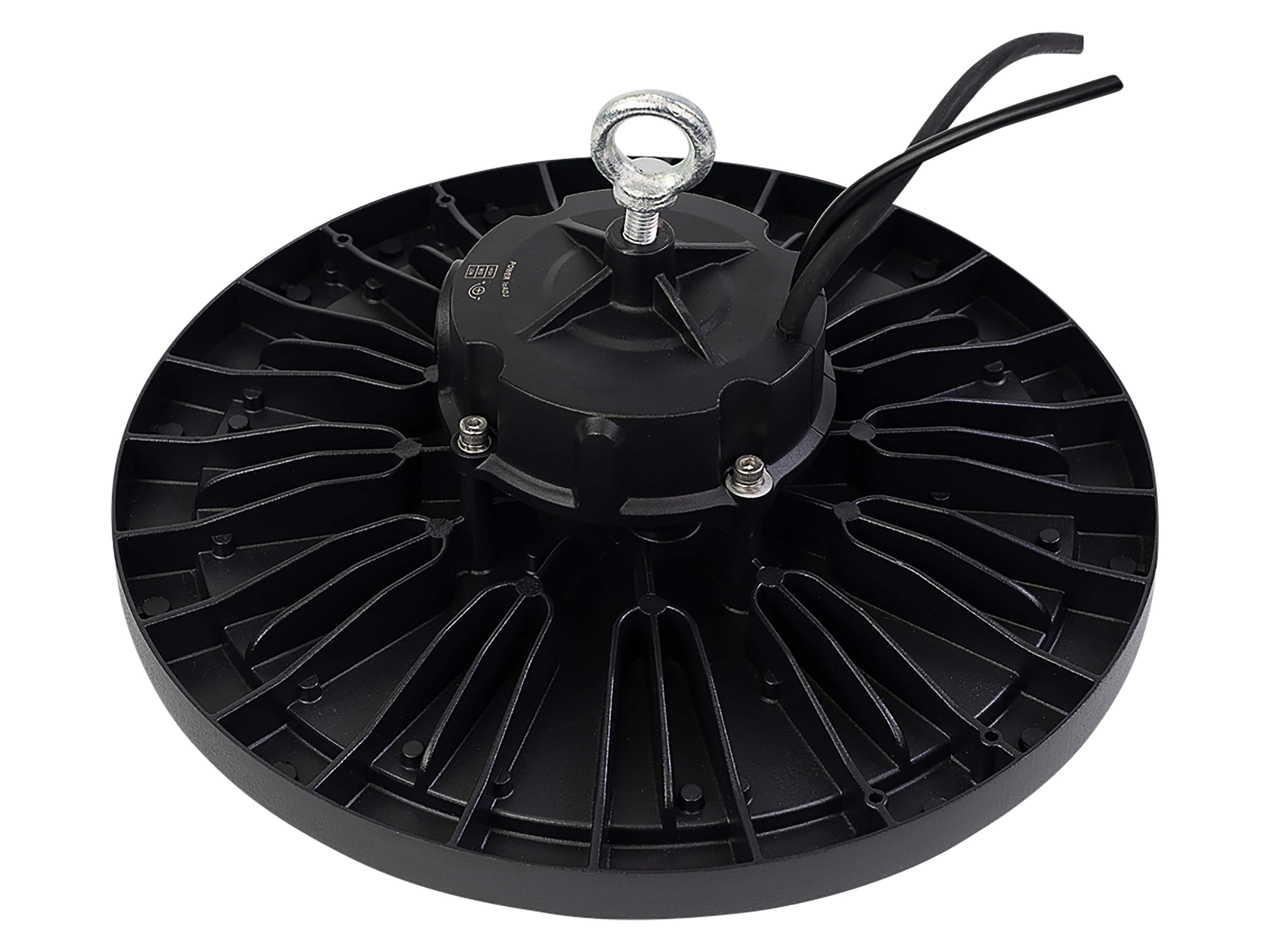 ENOVALITE LED-HighBay-Leuchte, UFO, 120...200 W, 4000 K, EEK: C, 19200...32000 lm, dimmbar, schwarz ENOVALITE LED-HighBay-Leuchte, UFO, 120...200 W, 4000 K, EEK: C, 19200...32000 lm, dimmbar, schwarz