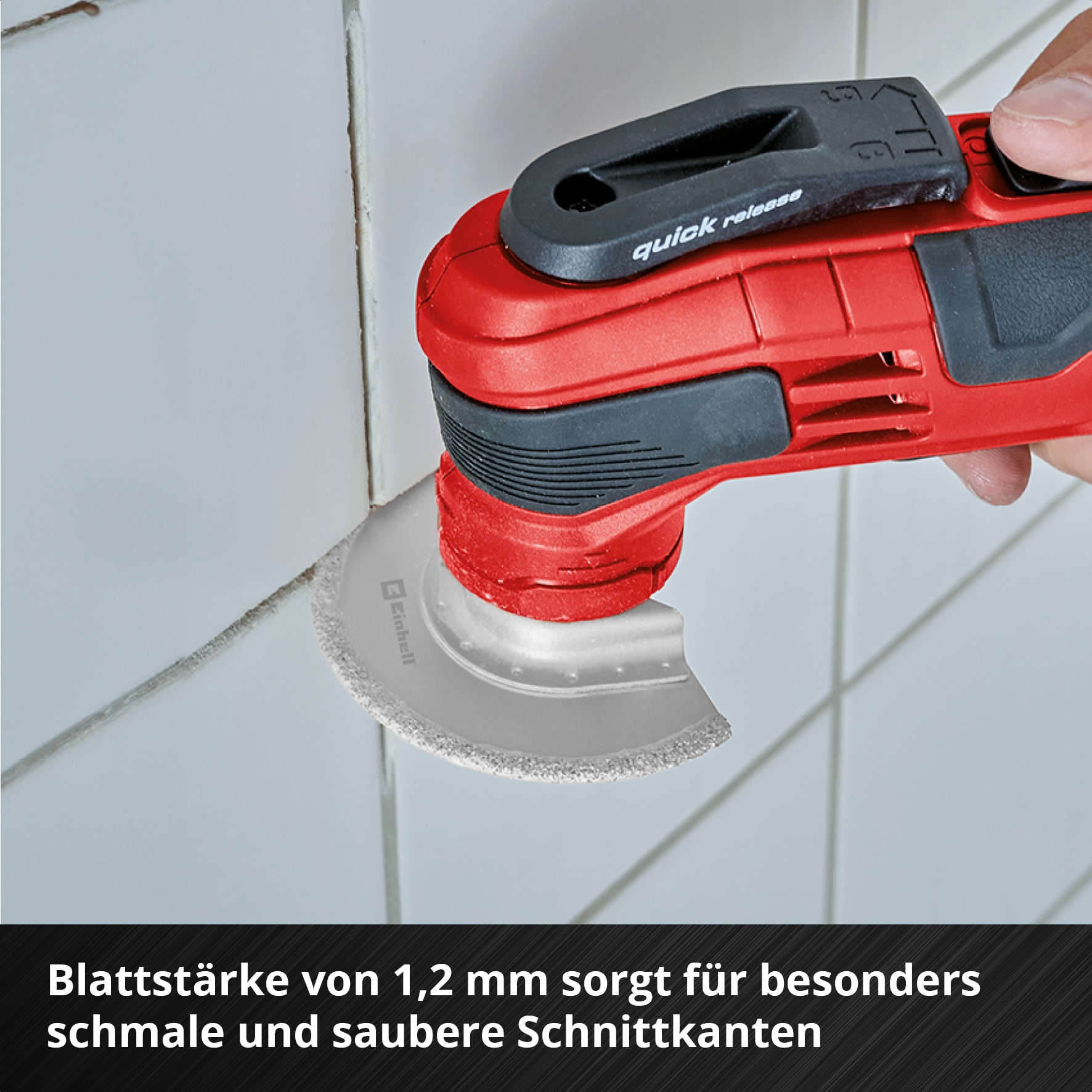 EINHELL Hartmetall-Sägeblatt, 708086, halbrund, 65 mm