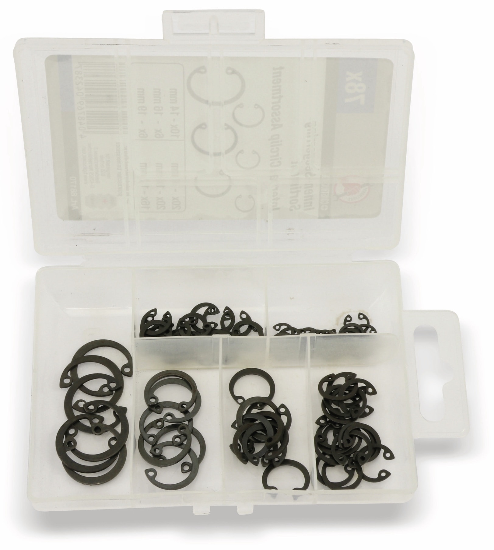 BGS TECHNIC Innen Seegerring-Sortiment, 78 Stück BGS TECHNIC Innen Seegerring-Sortiment, 78 Stück
