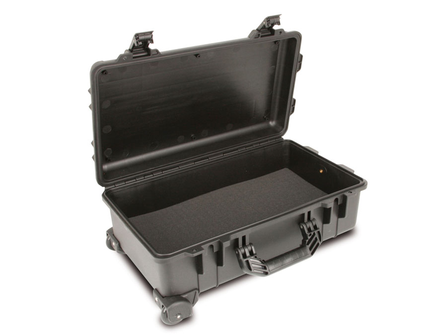 Kunststoff-Gerätetrolley, 560x355x234 mm, schwarz Kunststoff-Gerätetrolley, 560x355x234 mm, schwarz