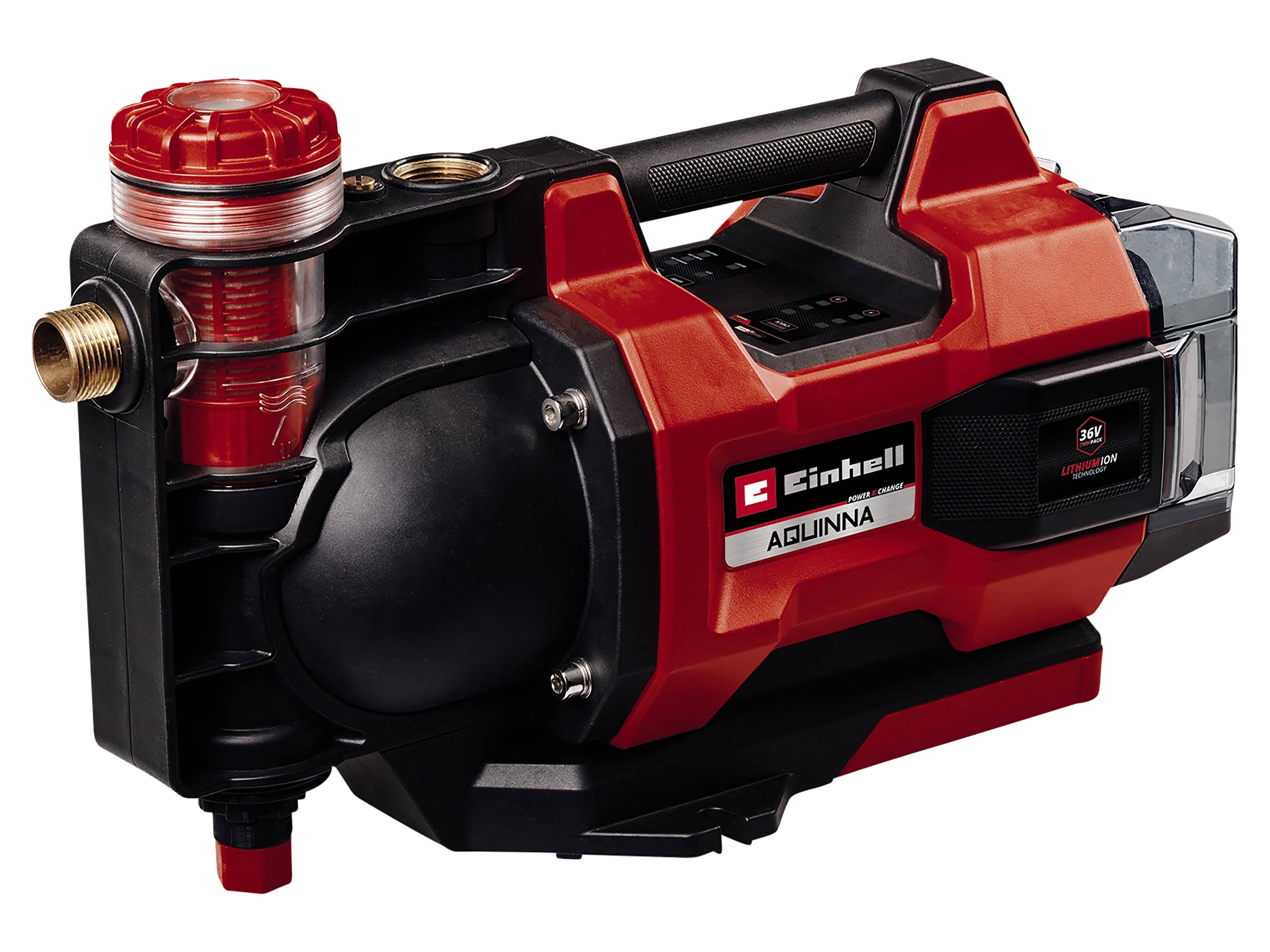 EINHELL Akku-Gartenpumpe Aquinna 36/38 F LED Automatic, Solo EINHELL Akku-Gartenpumpe Aquinna 36/38 F LED Automatic, Solo