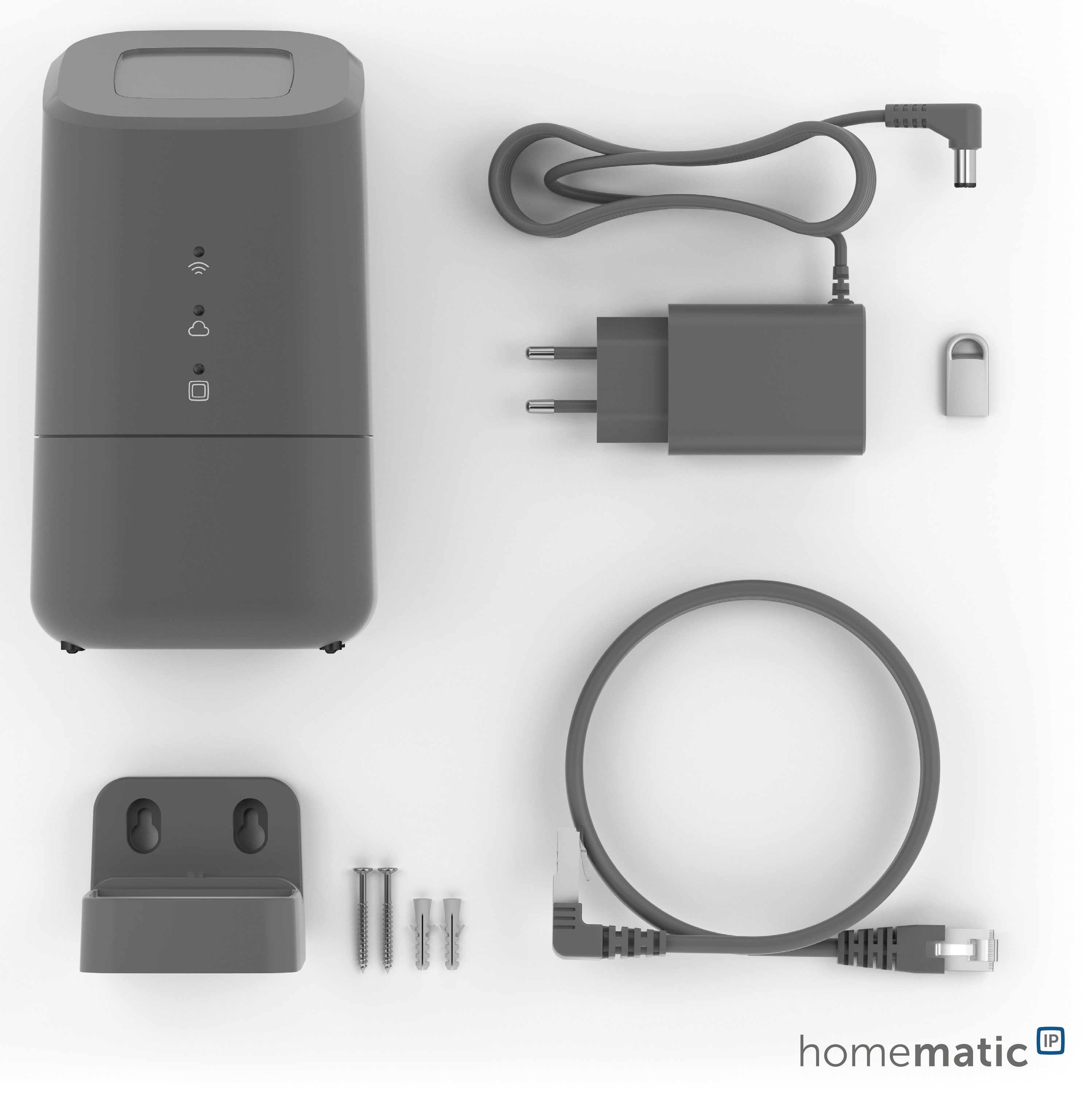 HOMEMATIC IP 160692A0 Home Control Unit, anthrazit HOMEMATIC IP 160692A0 Home Control Unit, anthrazit