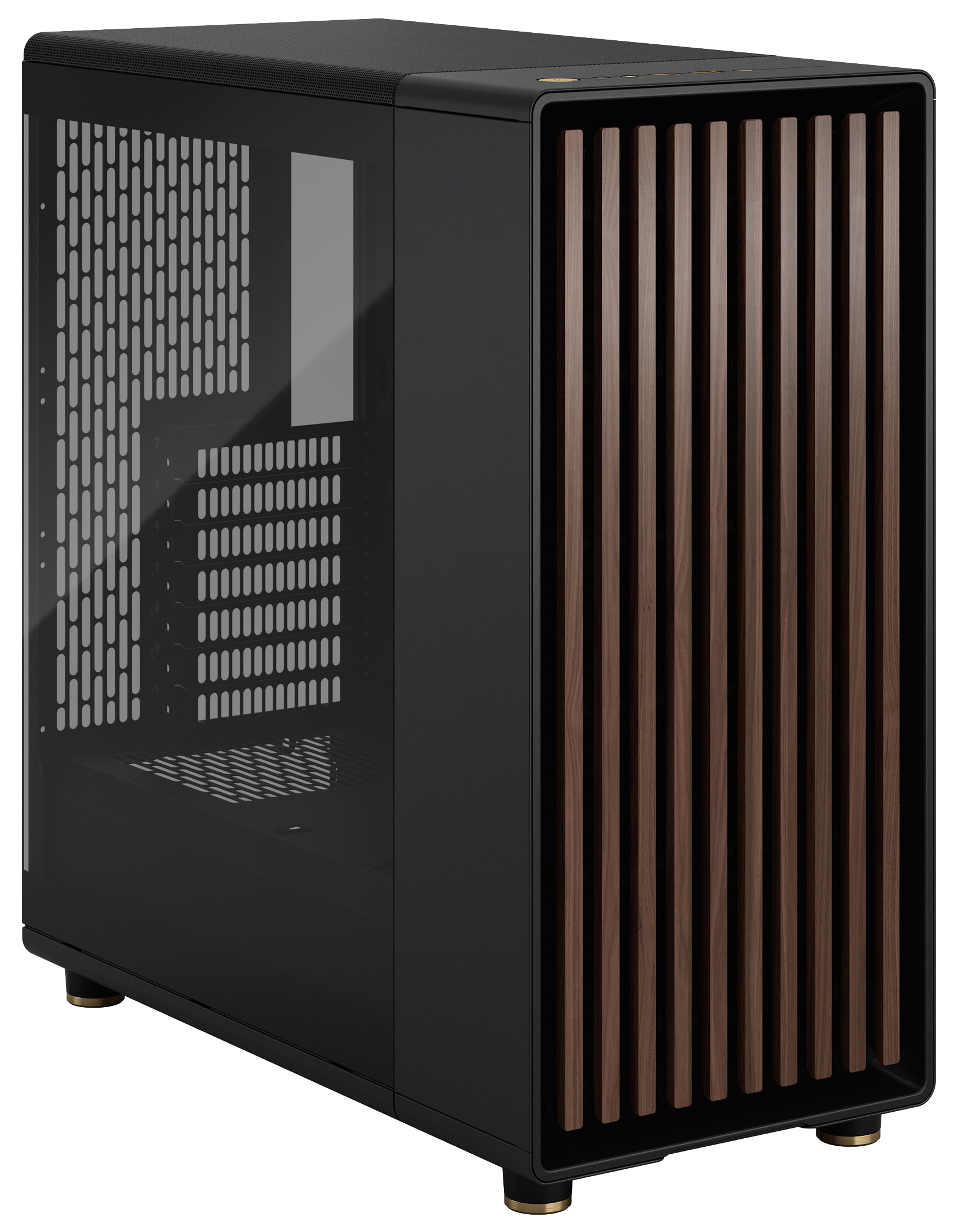 FRACTAL Midi Tower Design North Charcoal schwarz TG Dark FRACTAL Midi Tower Design North Charcoal schwarz TG Dark
