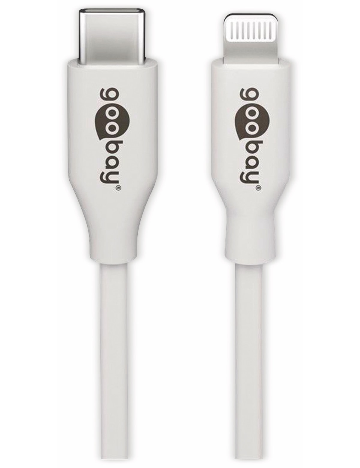 GOOBAY USB-Daten/Ladekabel 39446, 1,0 m, weiß GOOBAY USB-Daten/Ladekabel 39446, 1,0 m, weiß