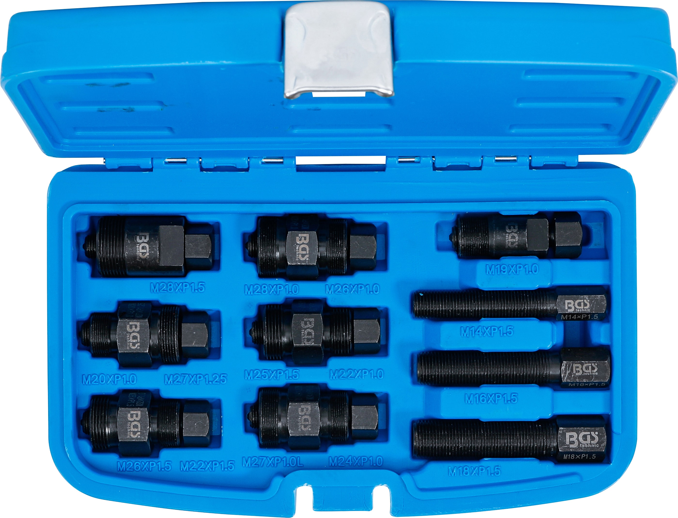 BGS TECHNIC Polrad-Abzieher-Satz, 7748, für Motorräder, 10-teilig BGS TECHNIC Polrad-Abzieher-Satz, 7748, für Motorräder, 10-teilig
