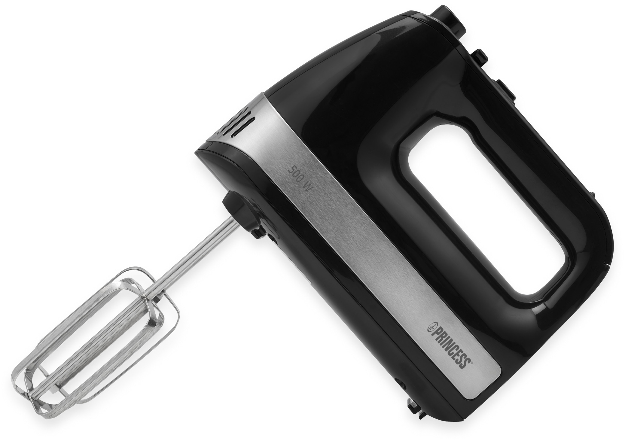 PRINCESS Handmixer 222206, 500 W, 5-stufig u. Turboschalter PRINCESS Handmixer 222206, 500 W, 5-stufig u. Turboschalter