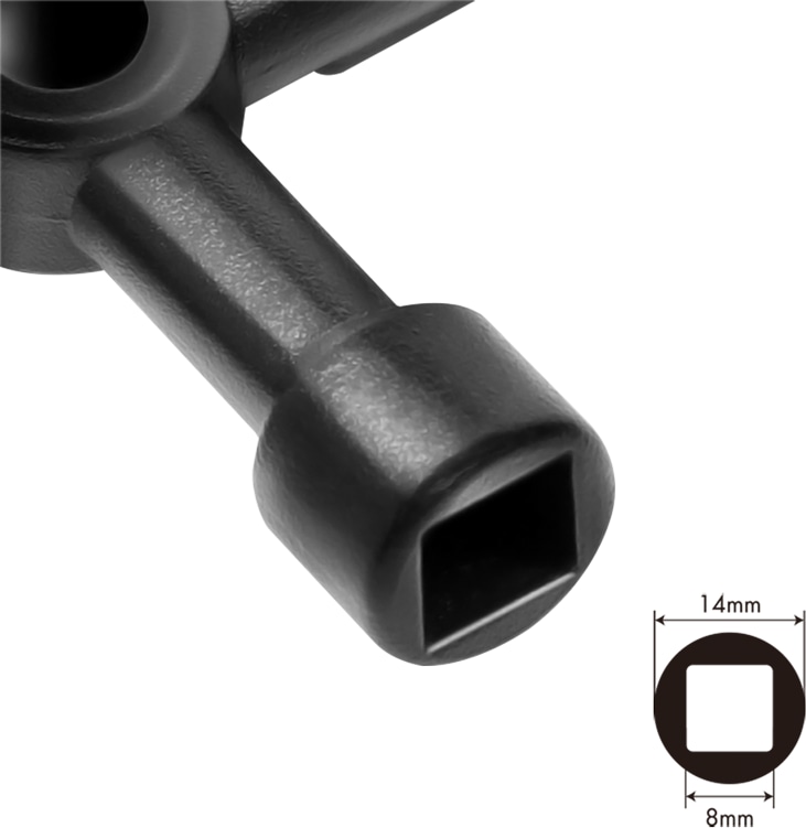 LOGILINK Universal-Kreuzschlüssel WZ0072 LOGILINK Universal-Kreuzschlüssel WZ0072