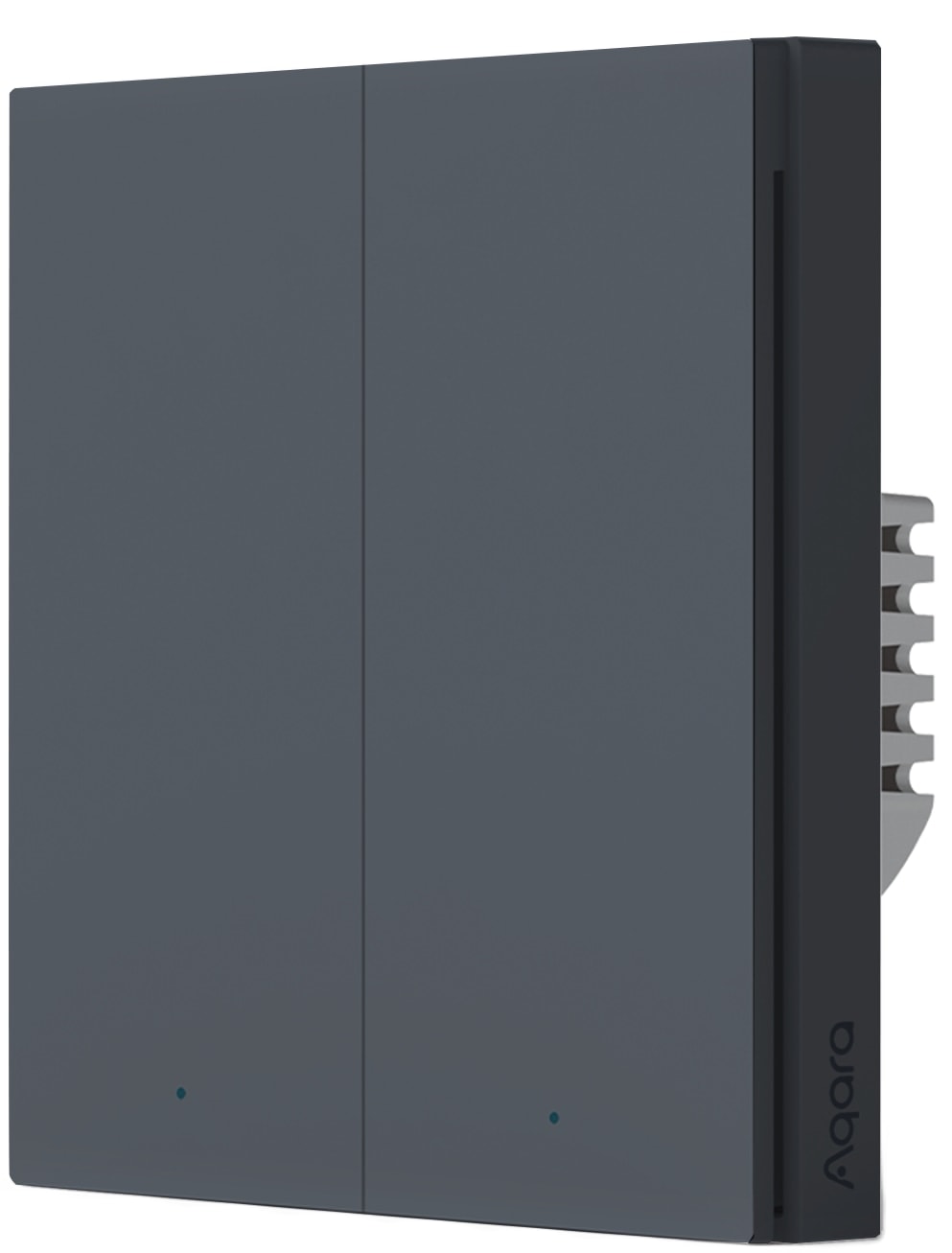 AQARA Serien-Funk-Wandschalter WS-EUK02-G, H1, 3.0, zigbee, grau AQARA Funk-Wandschalter WS-EUK02-G, H1, 3.0, zigbee, grau