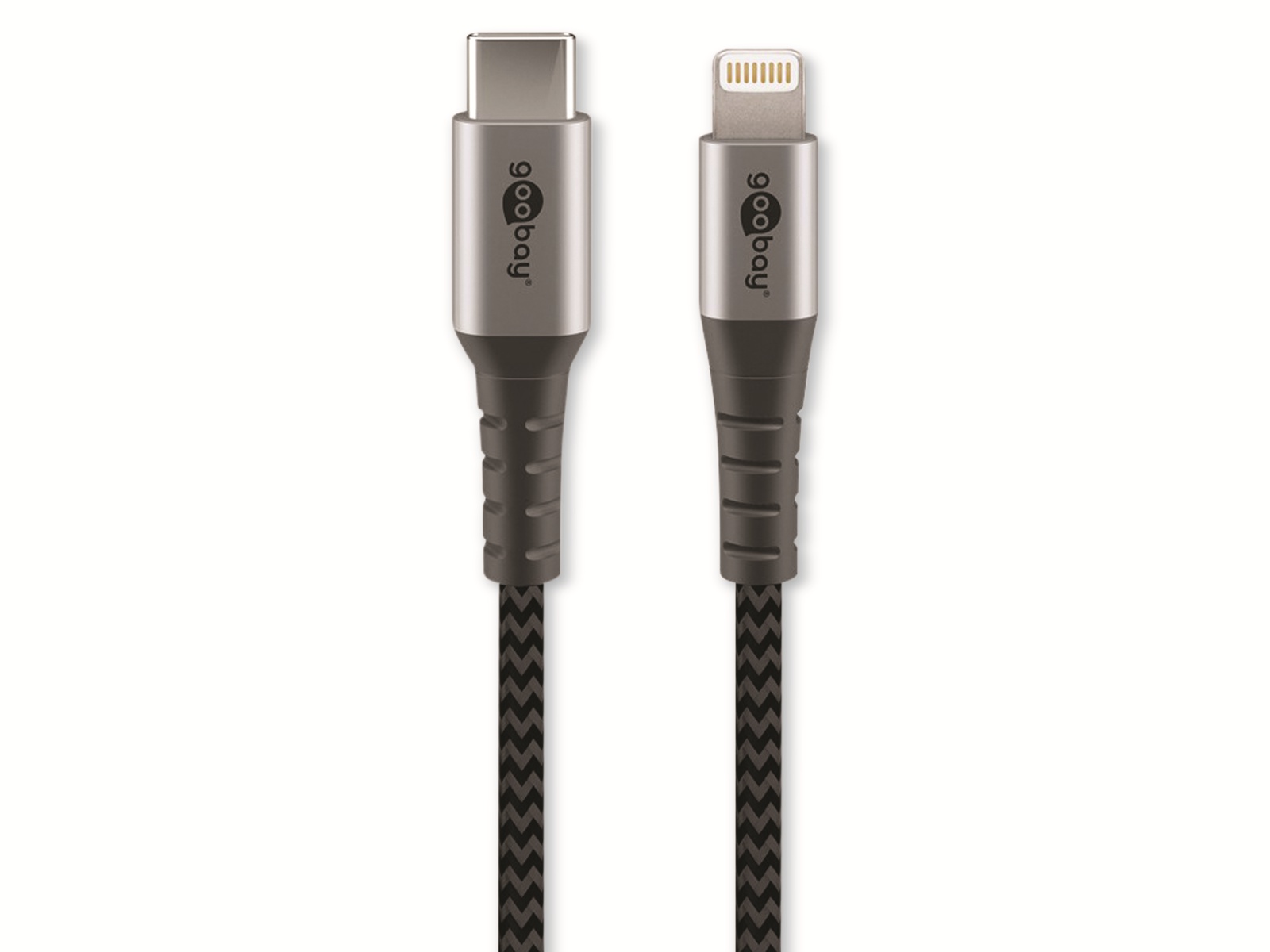 GOOBAY USB-Adapterkabel, USB-C/Lightning, Stecker/Stecker, 2,0m GOOBAY USB-Adapterkabel, USB-C/Lightning, Stecker/Stecker, 2,0m