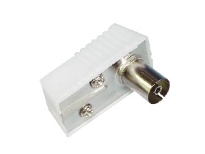 GOOBAY Koaxial-Winkelkupplung GOOBAY Koaxial-Winkelkupplung