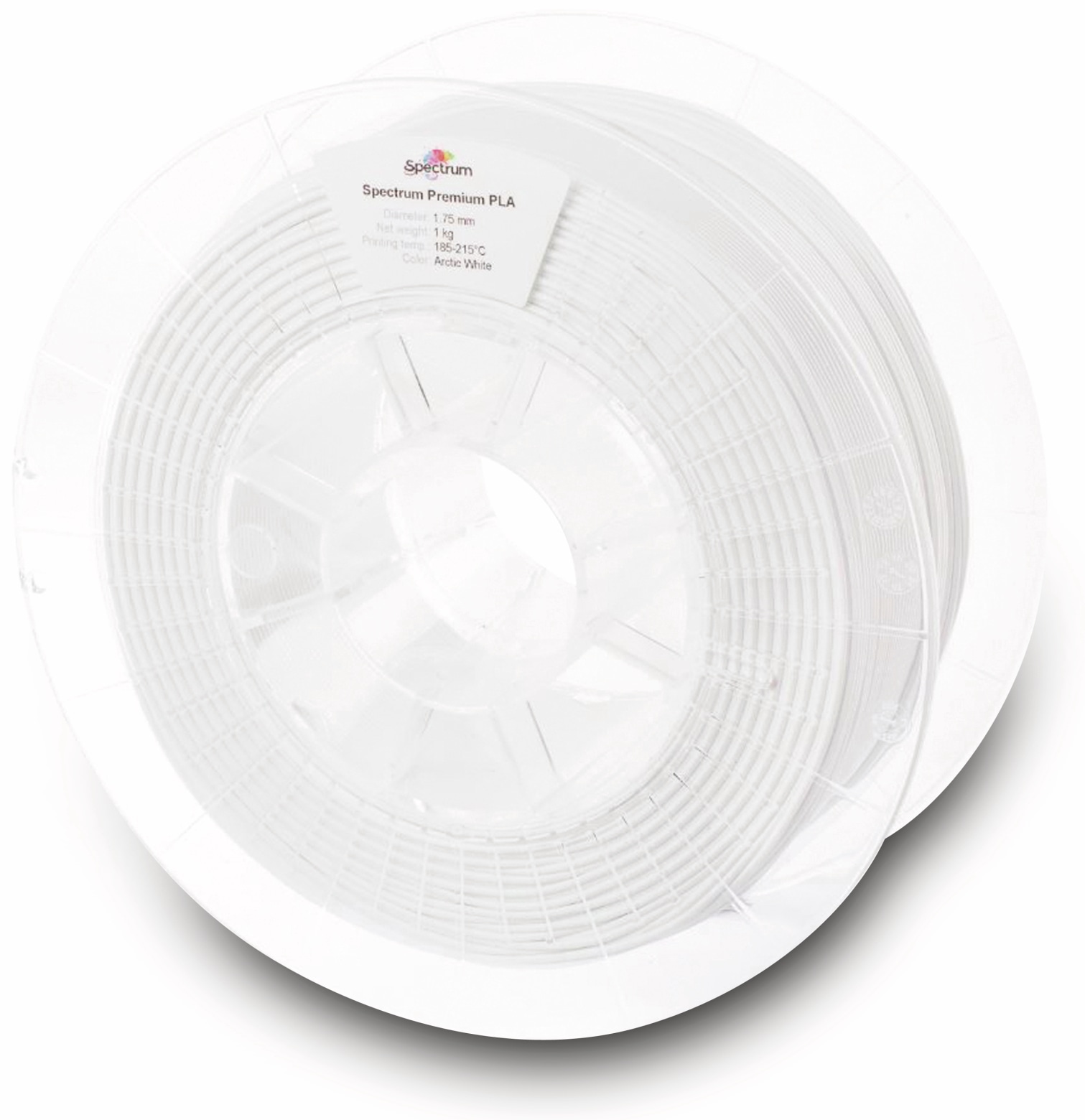 SPECTRUM 3D Filament PLA 1.75mm ARCTIC weiß 1kg SPECTRUM 3D Filament PLA 1.75mm ARCTIC weiß 1kg