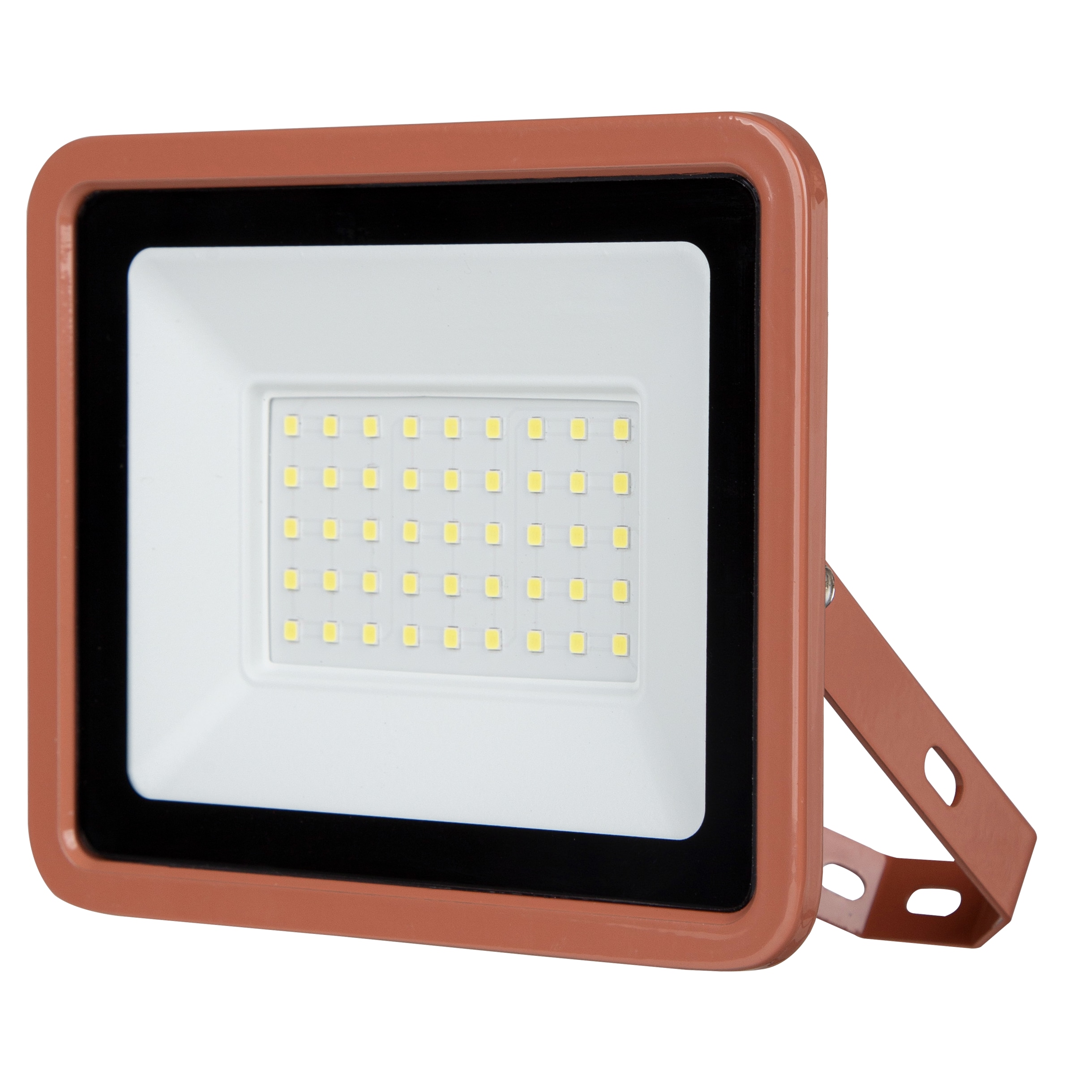 REV LED-Fluter Eco+, 30W, 6500K, 2550lm, kaltweiß, IP65, terracotta REV LED-Fluter Eco+, 30W, 6500K, 2550lm, kaltweiß, IP65, terracotta