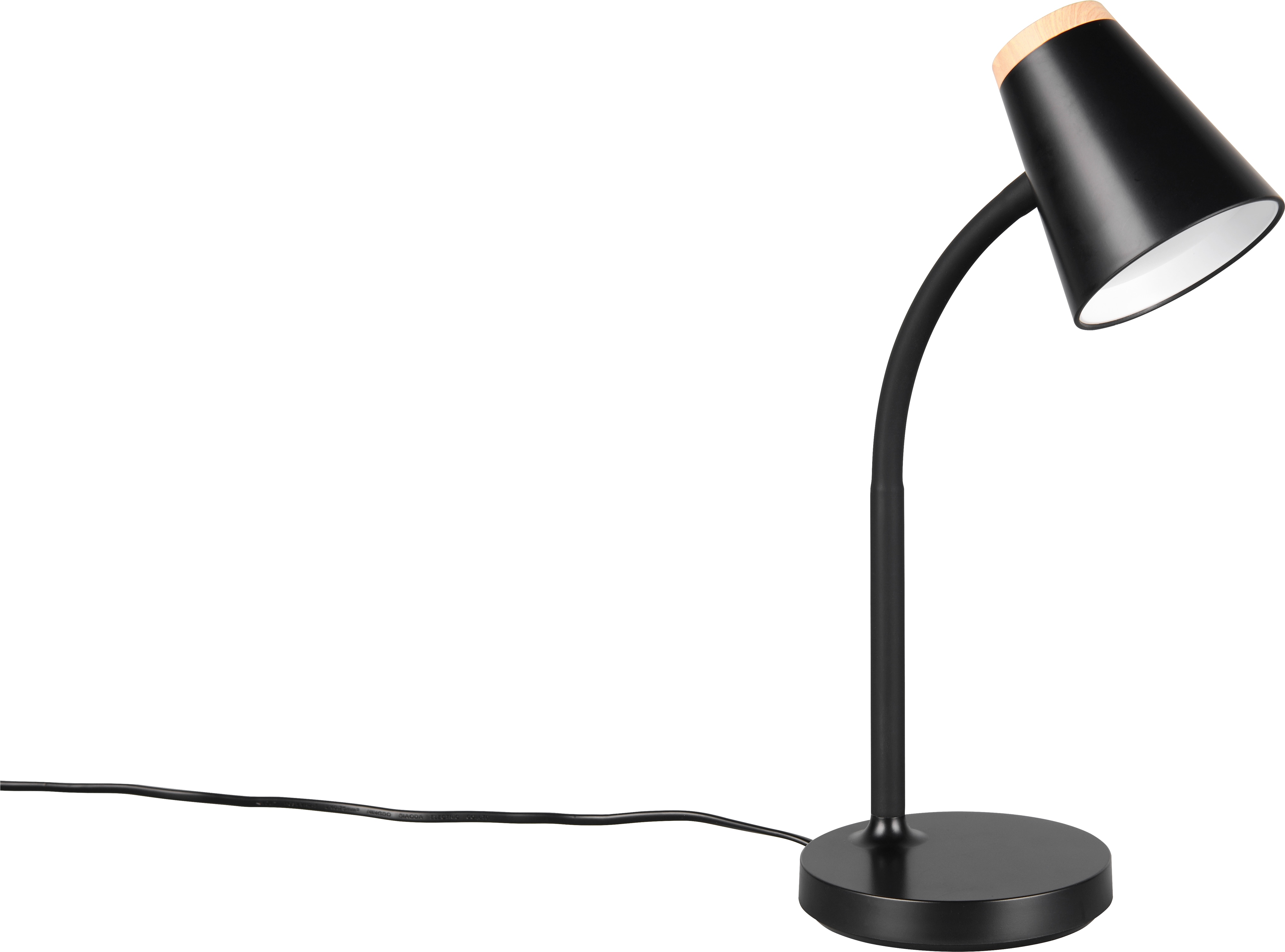 REALITY LED-Tischleuchte PONGO, R55831102, 4,5W, 500lm, 3000K, schwarz REALITY LED-Tischleuchte PONGO, R55831102, 4,5W, 500lm, 3000K, schwarz