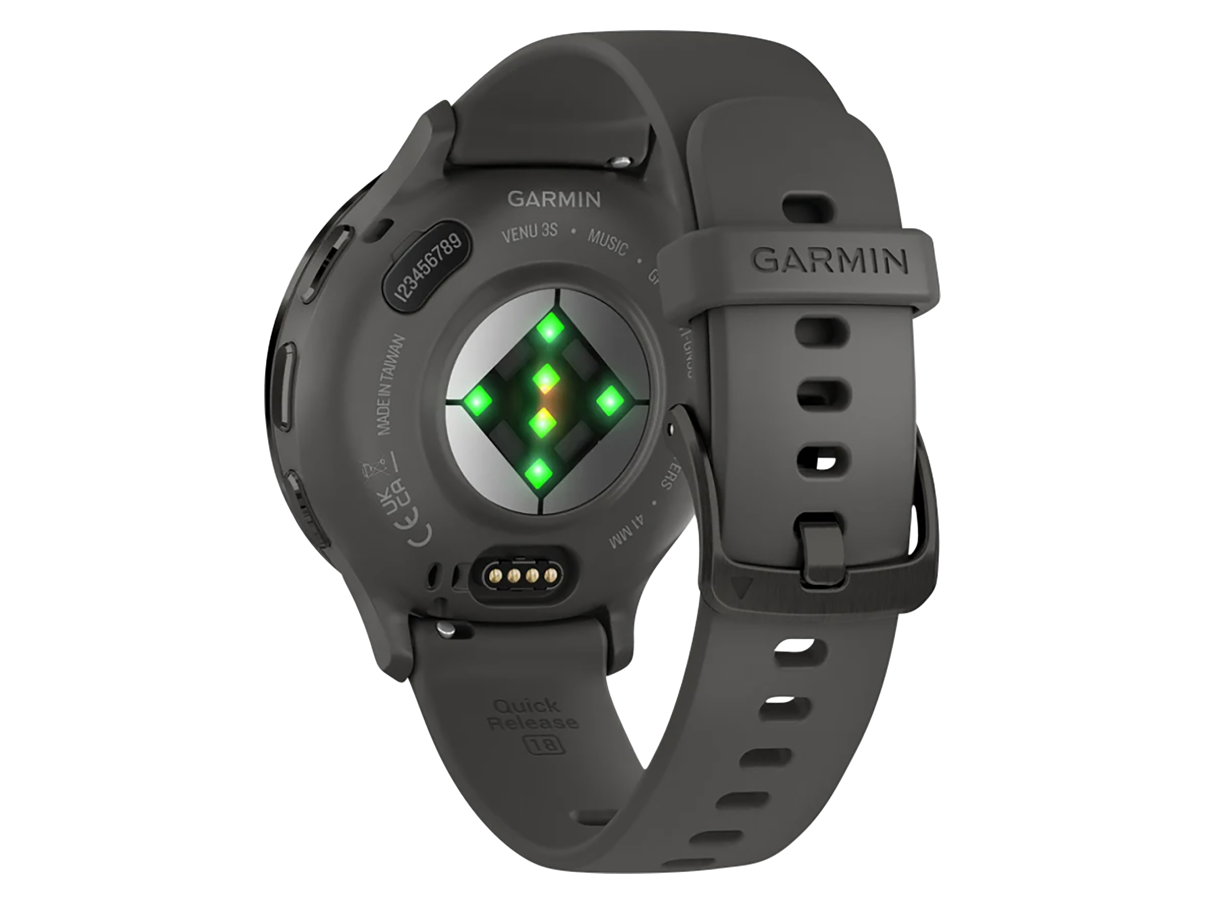 GARMIN Smartwatch Venu 3S kieselgrau/schiefergrau Silikon GARMIN Smartwatch Venu 3S kieselgrau/schiefergrau Silikon