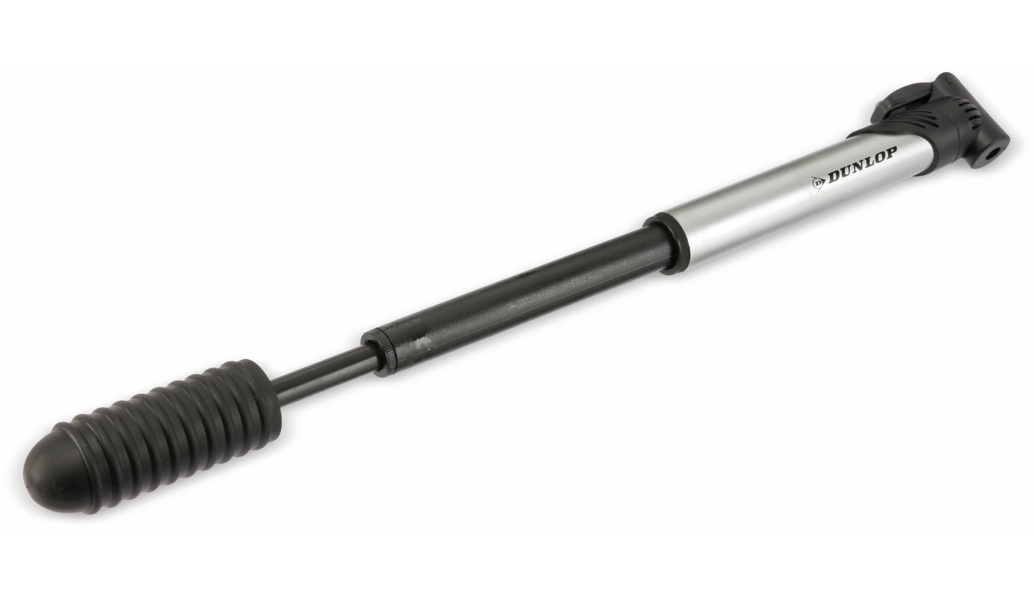 DUNLOP Mini Fahrrad und Ball Luftpumpe mit 3 Adaptern DUNLOP Mini Fahrrad und Ball Luftpumpe mit 3 Adaptern