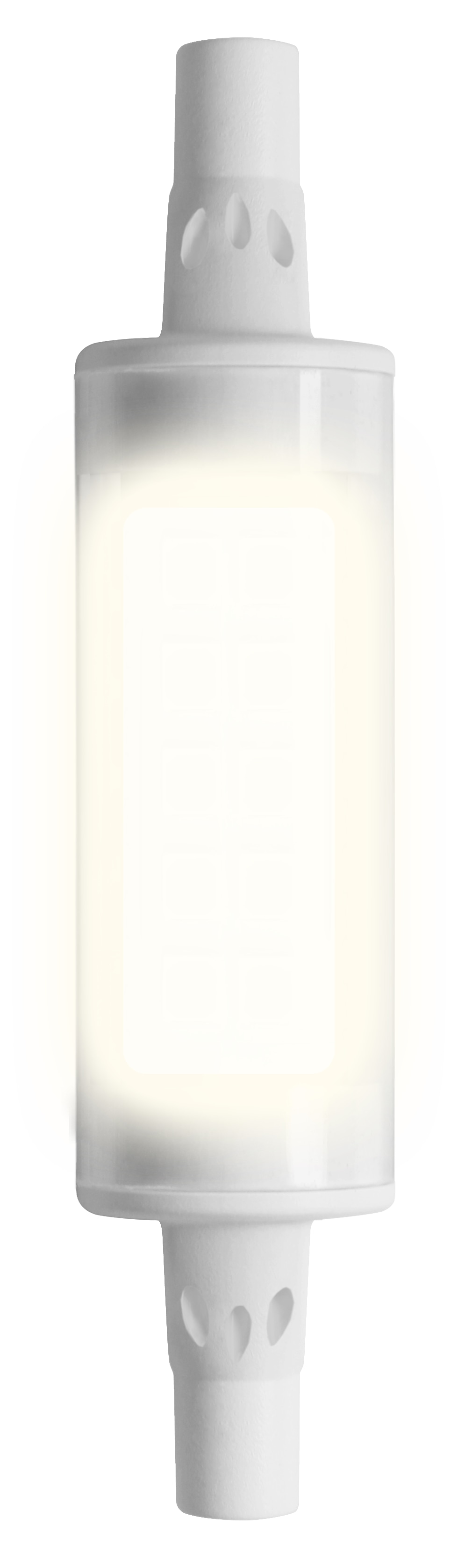 BLULAXA LED-SMD-Lampe, R7s, 7W, 3000K, EEK: E, 810lm, warmweiß, DIM, IP20, 78mm LED-SMD-Lampe BLULAXA, R7s, 7W, 3000K, EEK: E, 810lm, warmweiß, DIM, IP20, 78mm