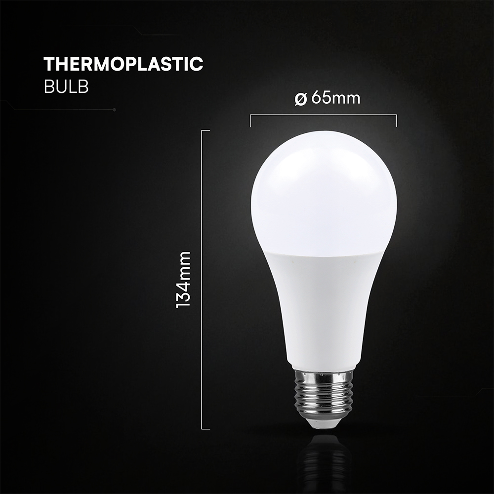 V-TAC LED-Lampe VT-2142586, EEK: F, 17W, 1710lm, 6500K, E27, A60, 200° V-TAC LED-Lampe VT-2142586, EEK: F, 17W, 1710lm, 6500K, E27, A60, 200°