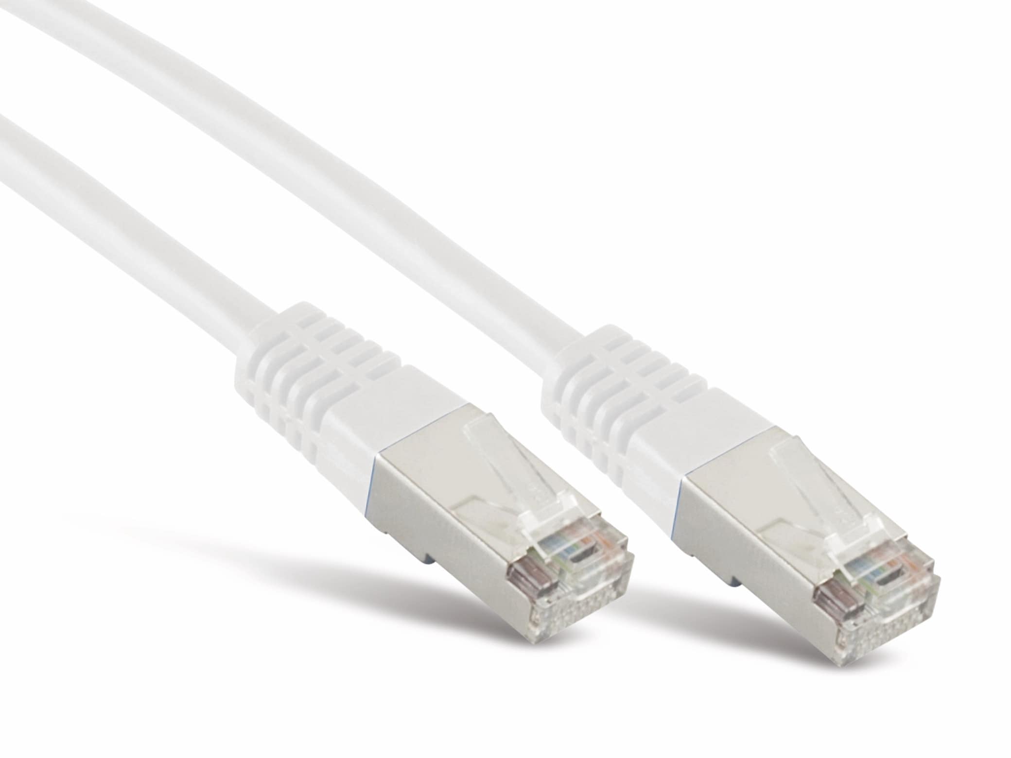 S-IMPULS CAT.6 Patchkabel, 3 m, weiß, S-FTP, PIMF