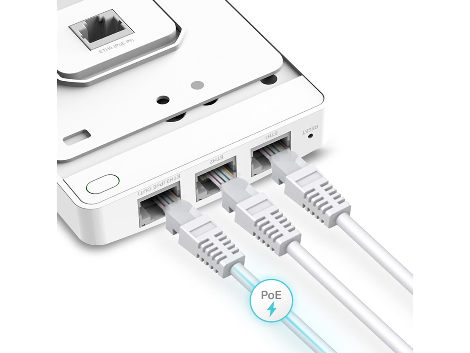 TP-LINK Access-Point OMADA EAP235-Wall, AC1200, Gigabit-Ports