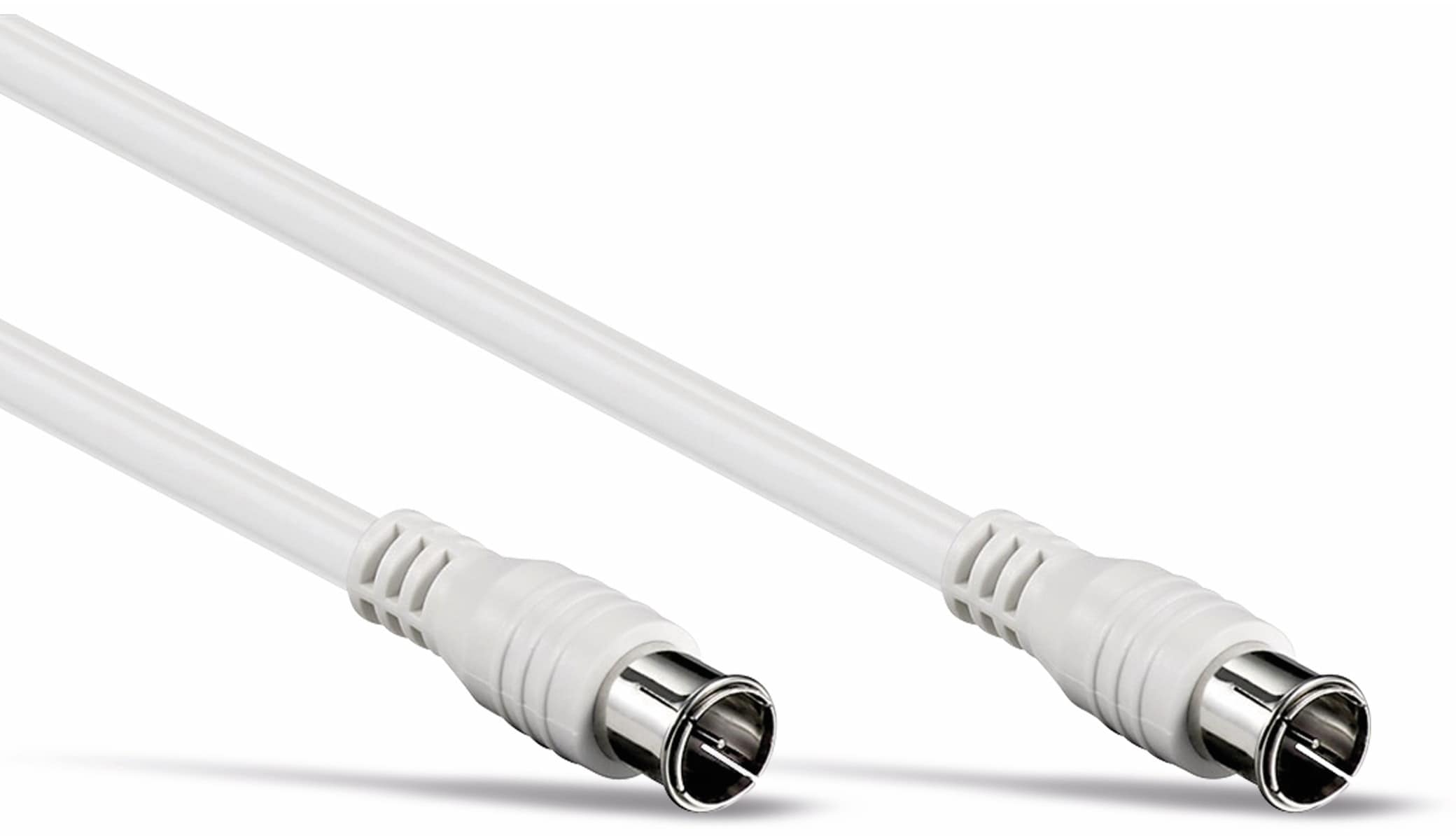 S-IMPULS F-Quick-Antennenanschlusskabel, 2x F-Quick-Stecker, weiß, 1,5 m, 100dB S-IMPULS F-Quick-Antennenanschlusskabel, 2x F-Quick-Stecker, weiß, 1,5 m, 100dB
