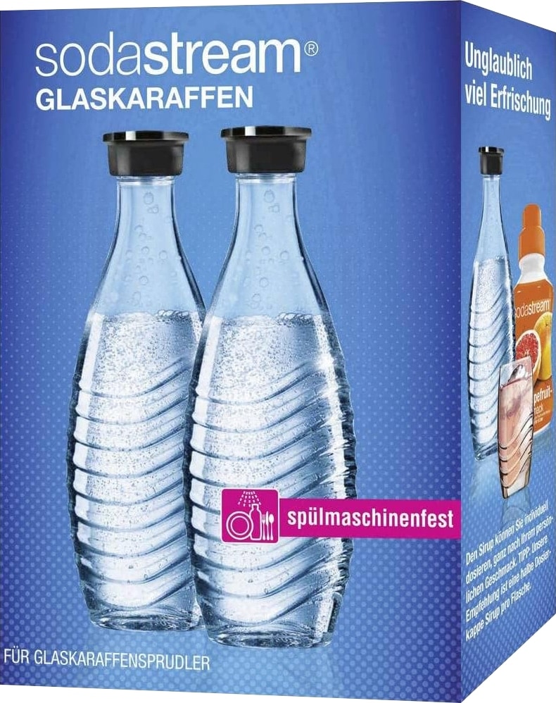 SODASTREAM Glaskaraffe Crystal Penguin, 0,7 L, 2 Stück SODASTREAM Glaskaraffe Crystal Penguin, 0,7 L, 2 Stück