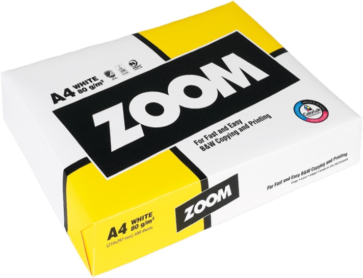 ZOOM Kopierpapier 80g 500 Blatt ZOOM Kopierpapier 80g 500 Blatt