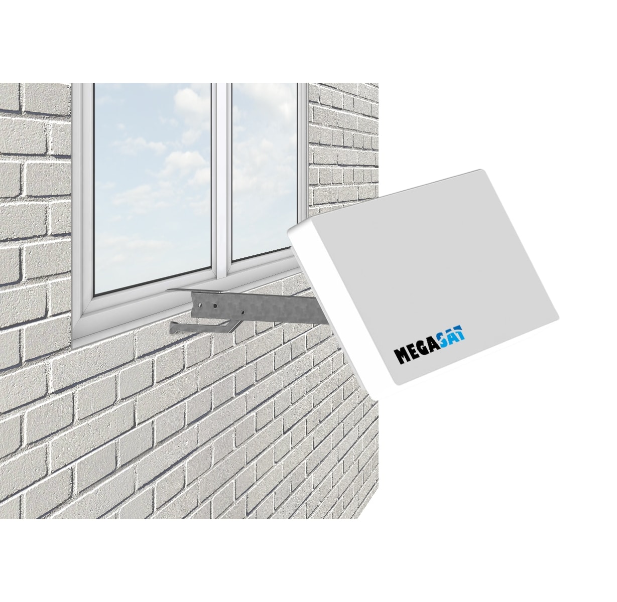 MEGASAT, SAT-Flachantenne H30 D2 Twin, Profi-Line MEGASAT, SAT-Flachantenne H30 D2 Twin, Profi-Line