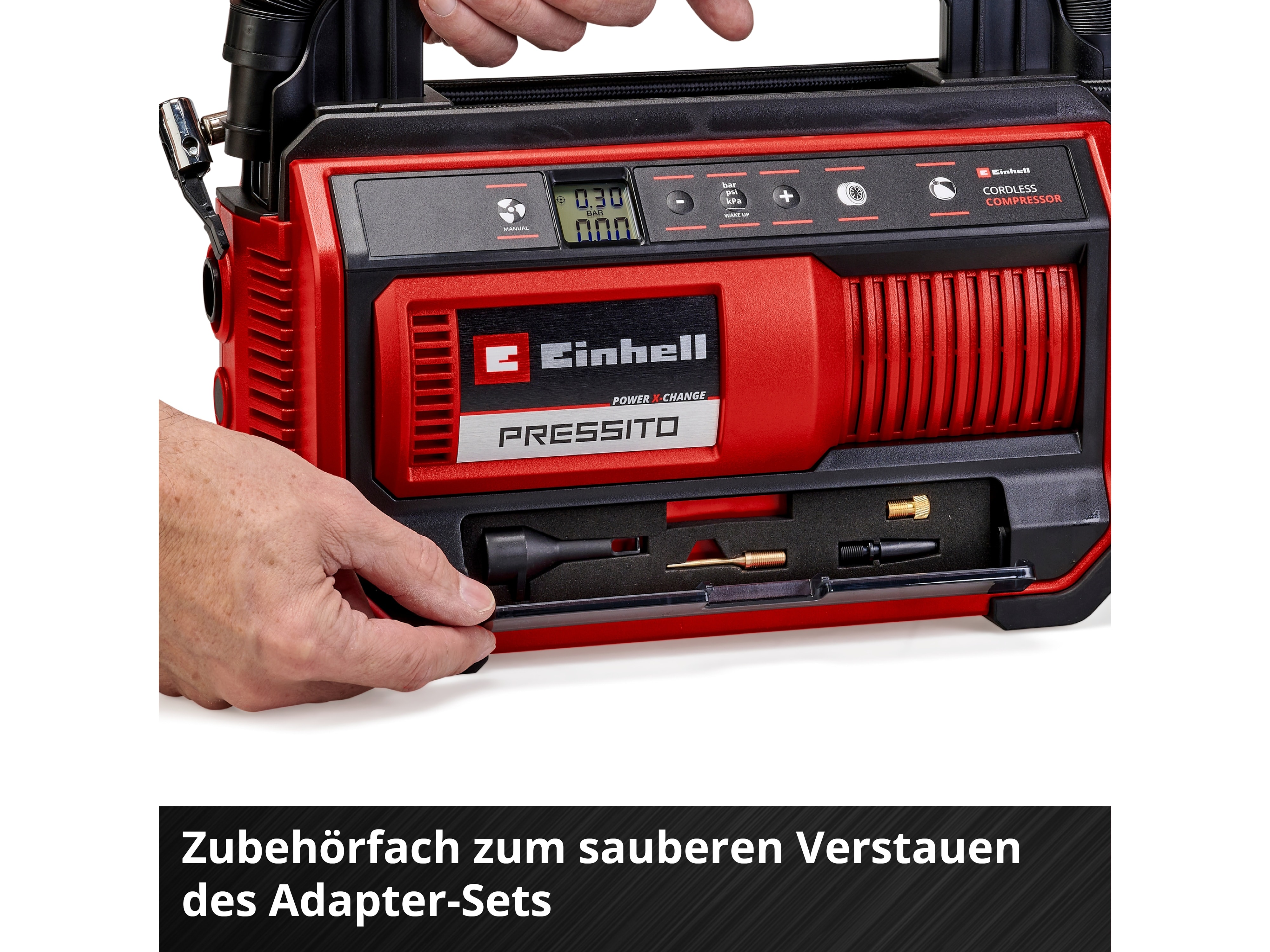 EINHELL Akku-Kompressor PRESSITO 18/25