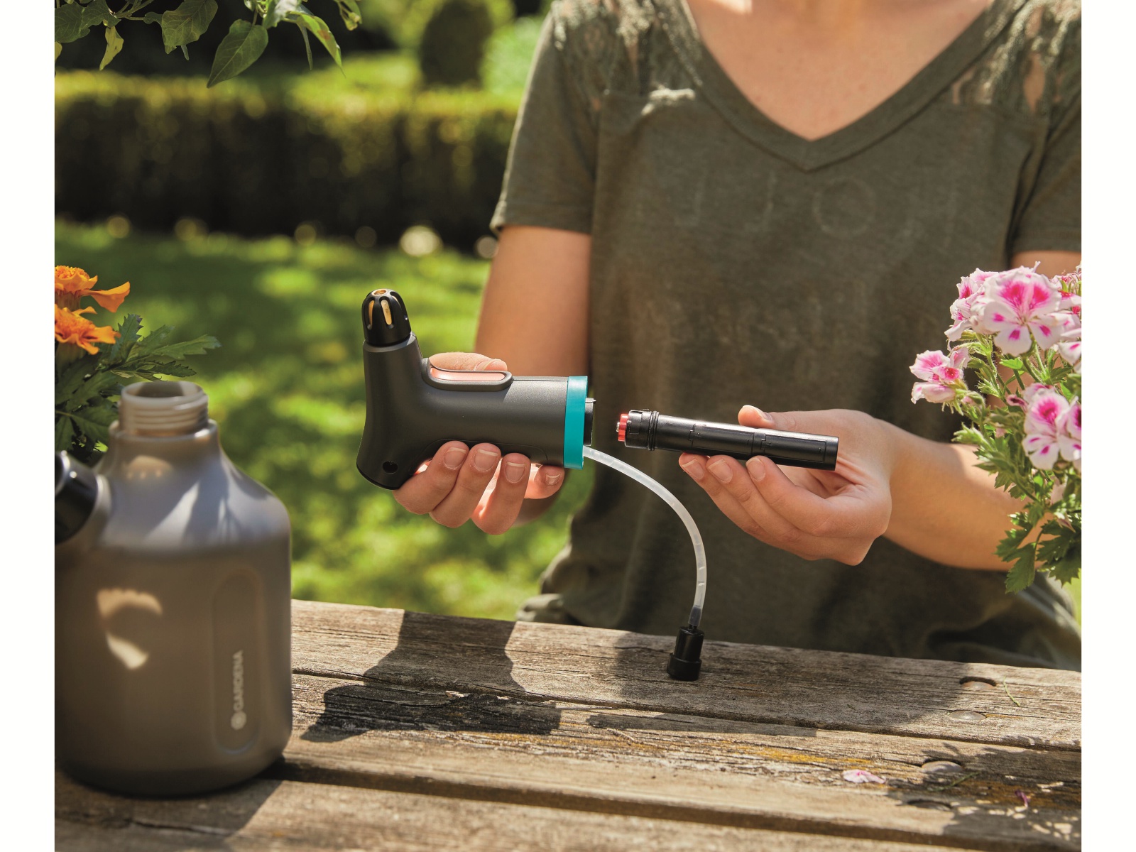 GARDENA Pumpsprüher 11114-20, 1000 ml, Akkubetrieb GARDENA Pumpsprüher 11114-20, 1000 ml, Akkubetrieb