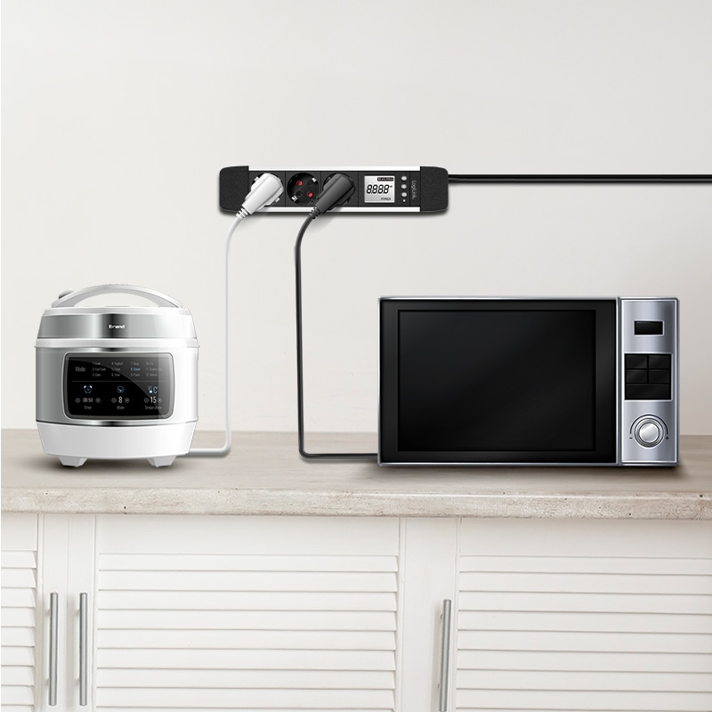 LOGILINK Steckdosenleiste LPS285, 3-fach, Display, Echzeit Energieverbrauch LOGILINK Steckdosenleiste LPS285, 3-fach, Display, Echzeit Energieverbrauch