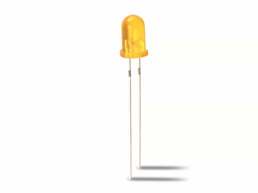 EVERSTAR LEDs ESL-R5032ODP025, 5 mm, 10 Stück EVERSTAR LEDs ESL-R5032ODP025, 5 mm, 10 Stück