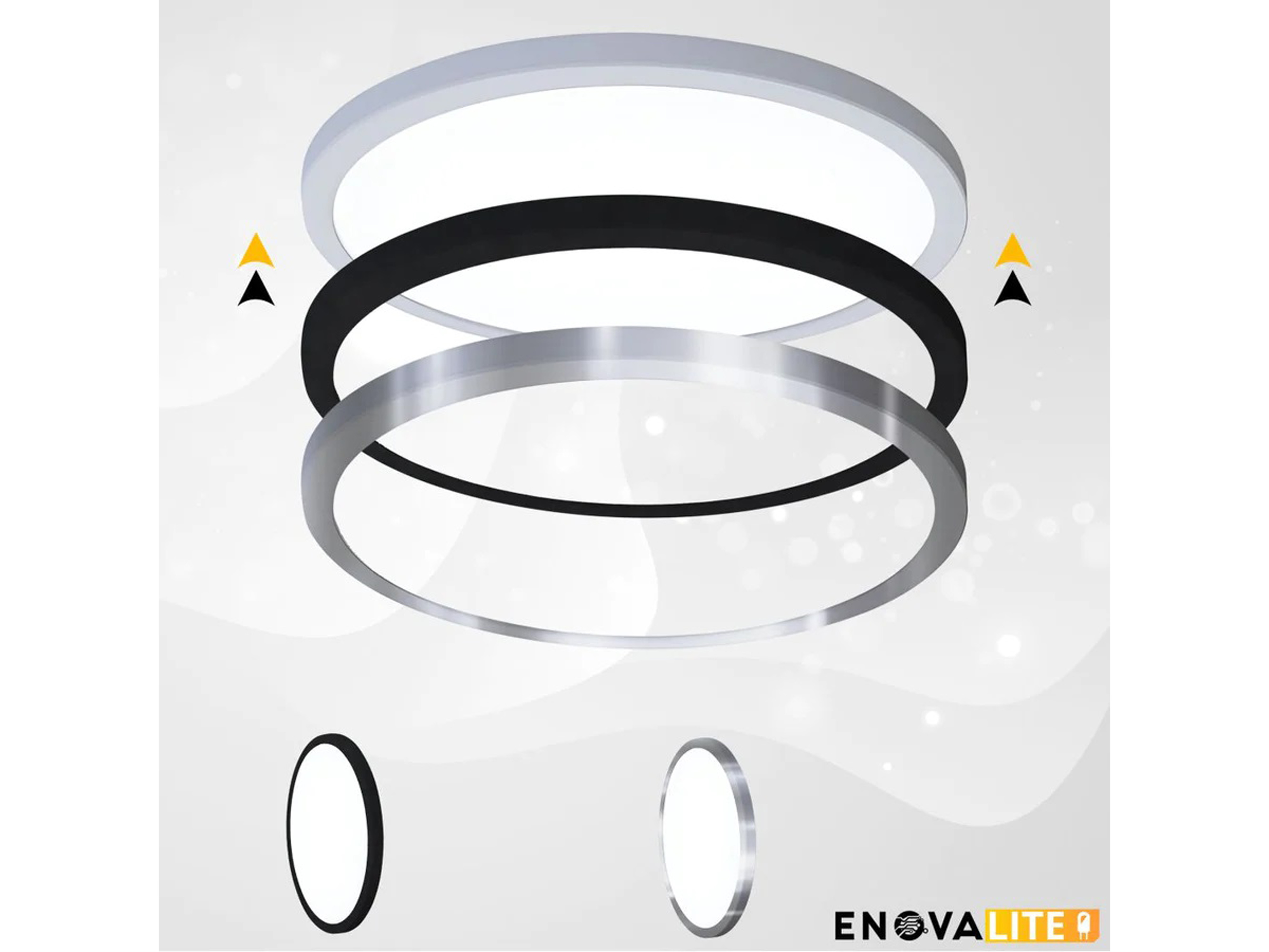 ENOVALITE LED-Panel, EEK: F, 24W, 2565lm, CCT, ø330 ENOVALITE LED-Panel, EEK: F, 24W, 2565lm, CCT, ø330
