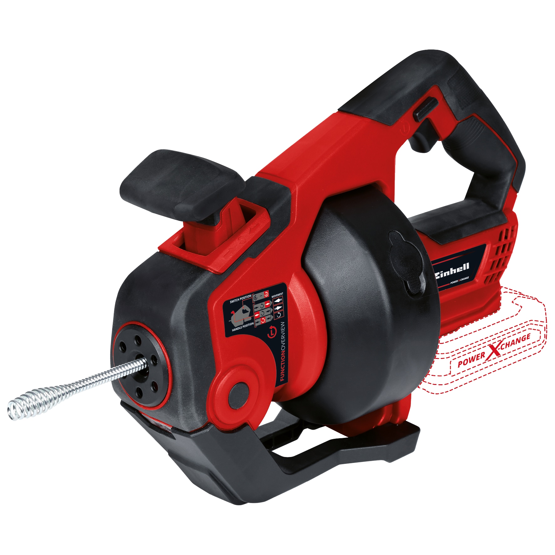 EINHELL Akku-Rohrreiniger TE-DA 18/760 Li Kit (1x 4,0 Ah)