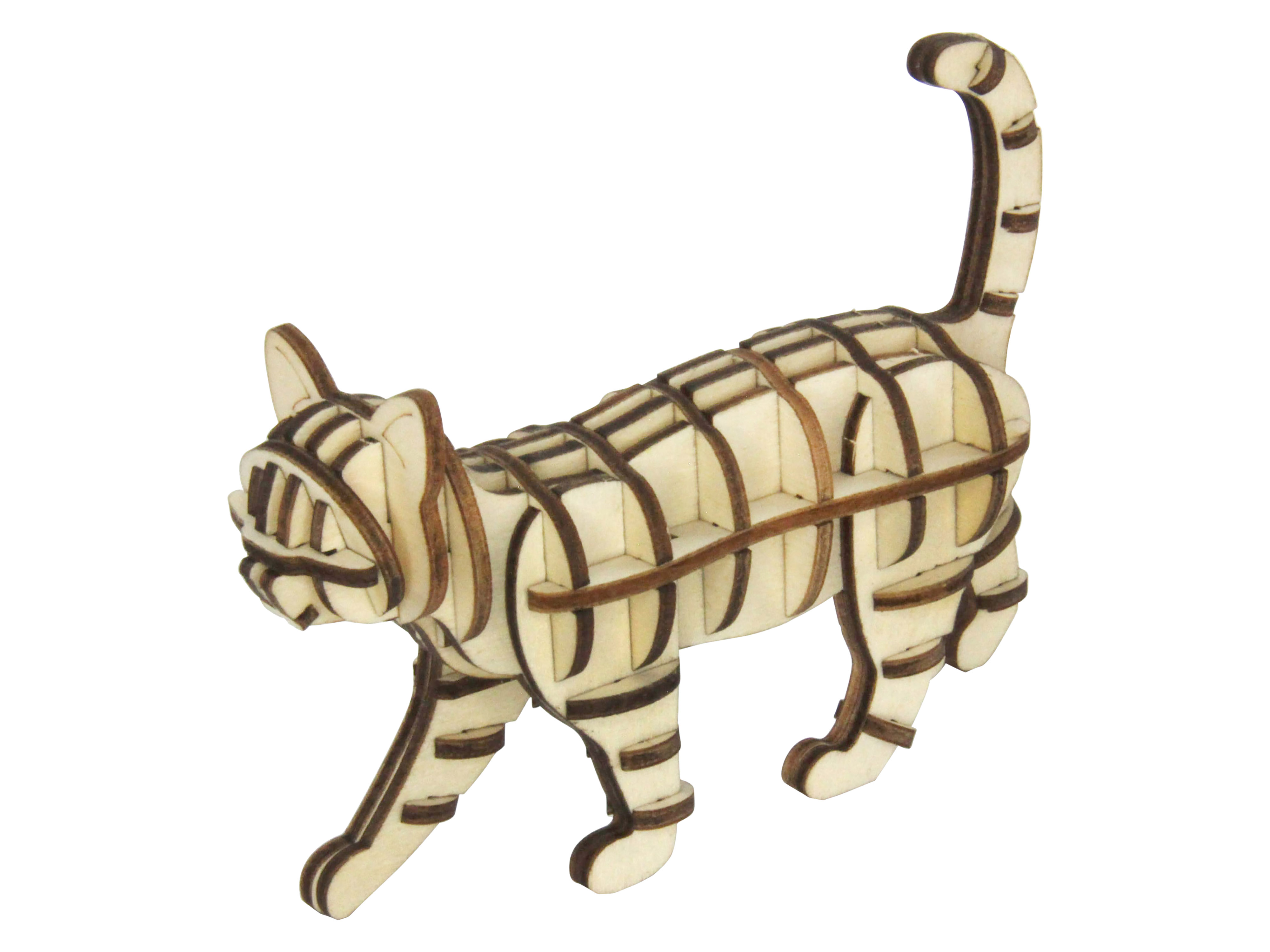 SOL-EXPERT 3D Holz Puzzle Katze SOL-EXPERT 3D Holz Puzzle Katze