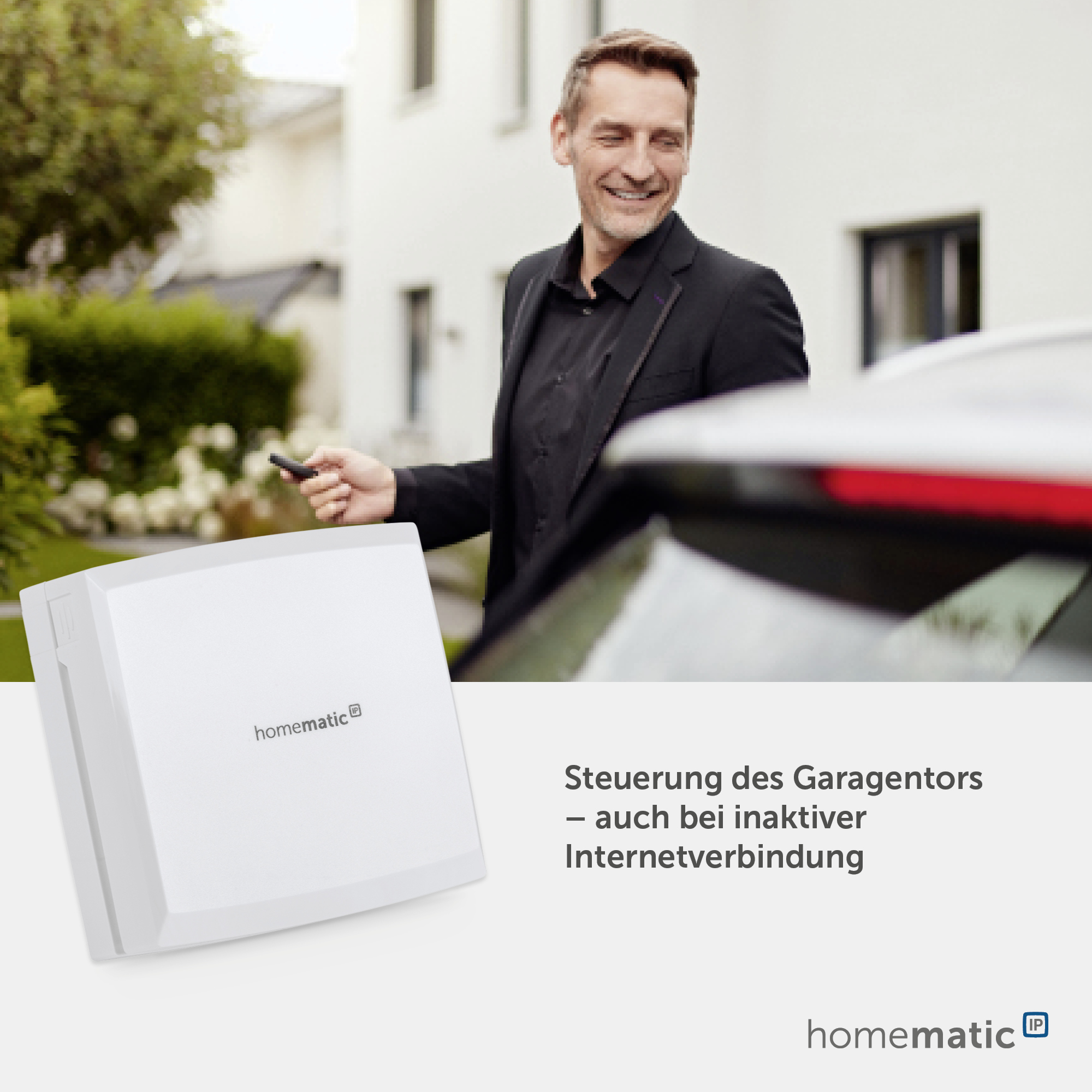 HOMEMATIC IP Smart Home 150586A0, Garagentortaster HOMEMATIC IP Smart Home 150586A0, Garagentortaster