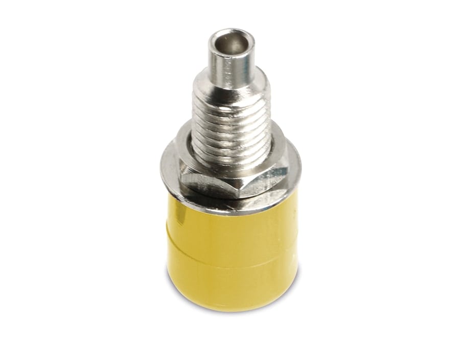 DAYTOOLS Einbaubuchsen TB-4KY/5, gelb, 5 Stück DAYTOOLS Einbaubuchsen TB-4KY/5, gelb, 5 Stück