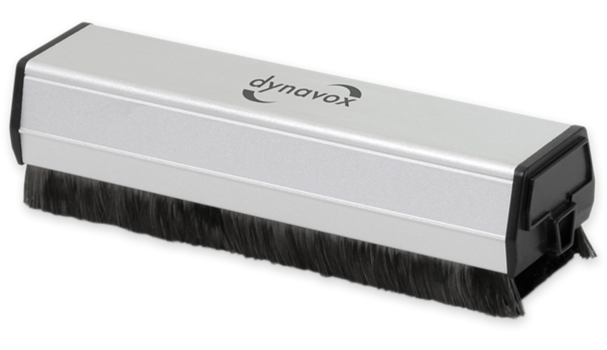 DYNAVOX Antistatikbürste CSP130, Carbon, mit Samt-Reinigungspuk DYNAVOX Antistatikbürste CSP130, Carbon, mit Samt-Reinigungspuk