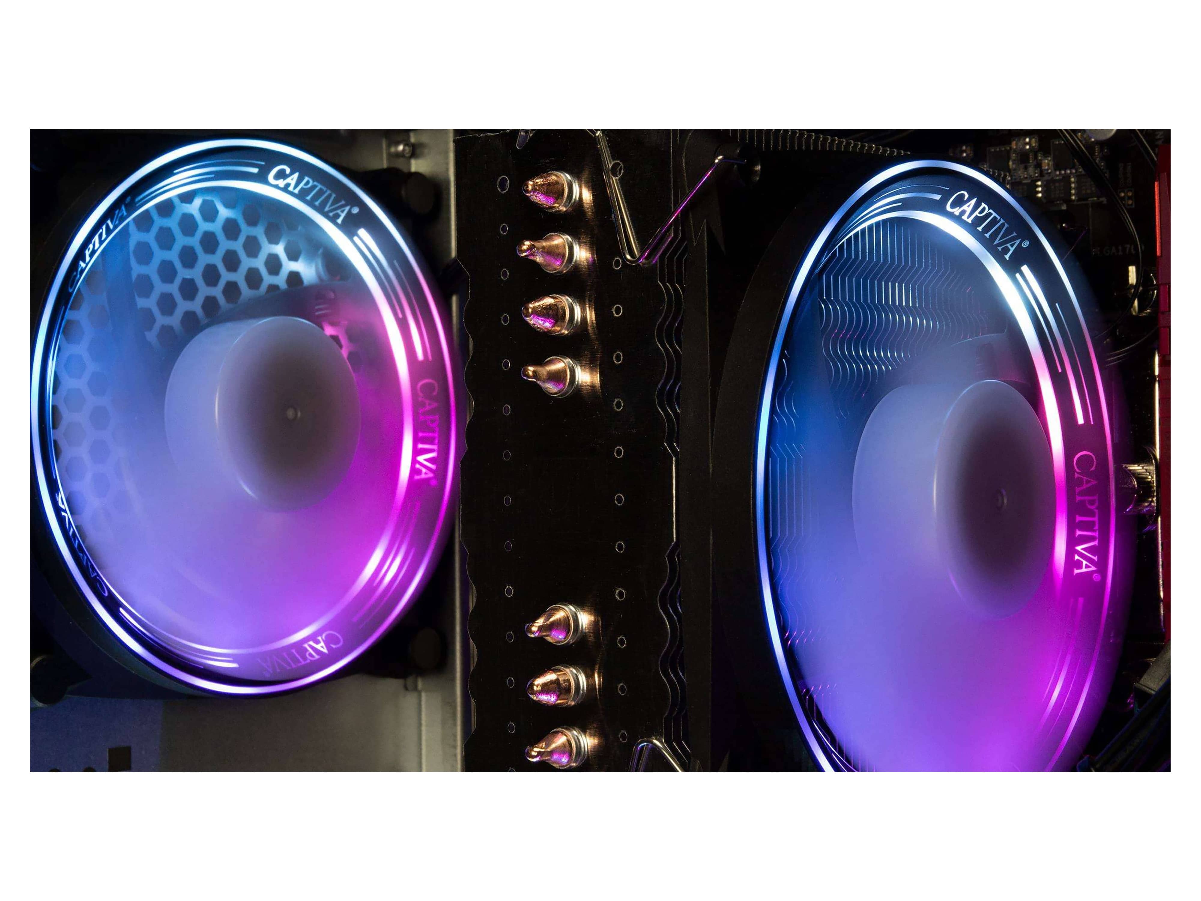 CAPTIVA Gaming-PC Advanced Gaming R91-776 AMD Ryzen™ 5 5500, 16 GB DDR4, 1 TB M.2 SSD NVME