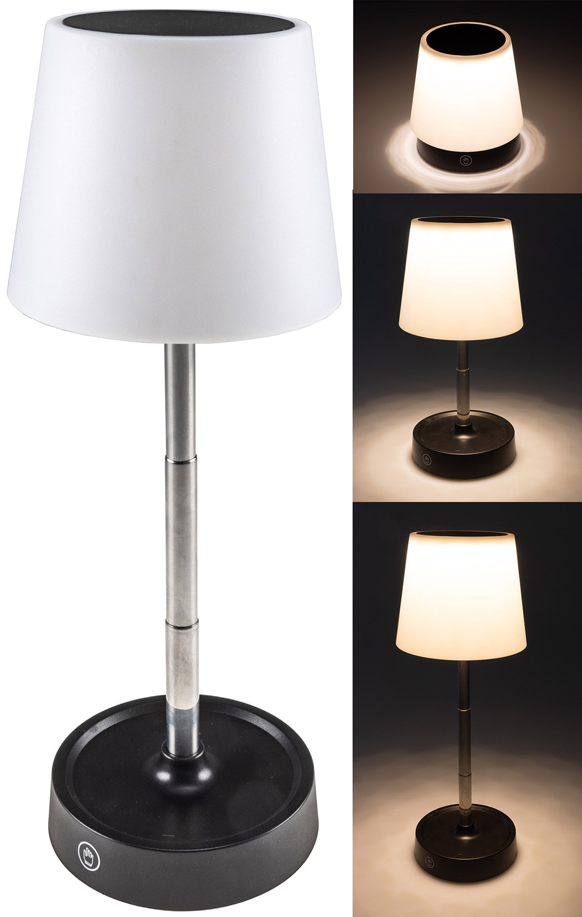 CHILITEC LED Akku Tischleuchte dimmbar, ausziehbar 115...290 mm CHILITEC LED Akku Tischleuchte dimmbar, ausziehbar 115...290 mm